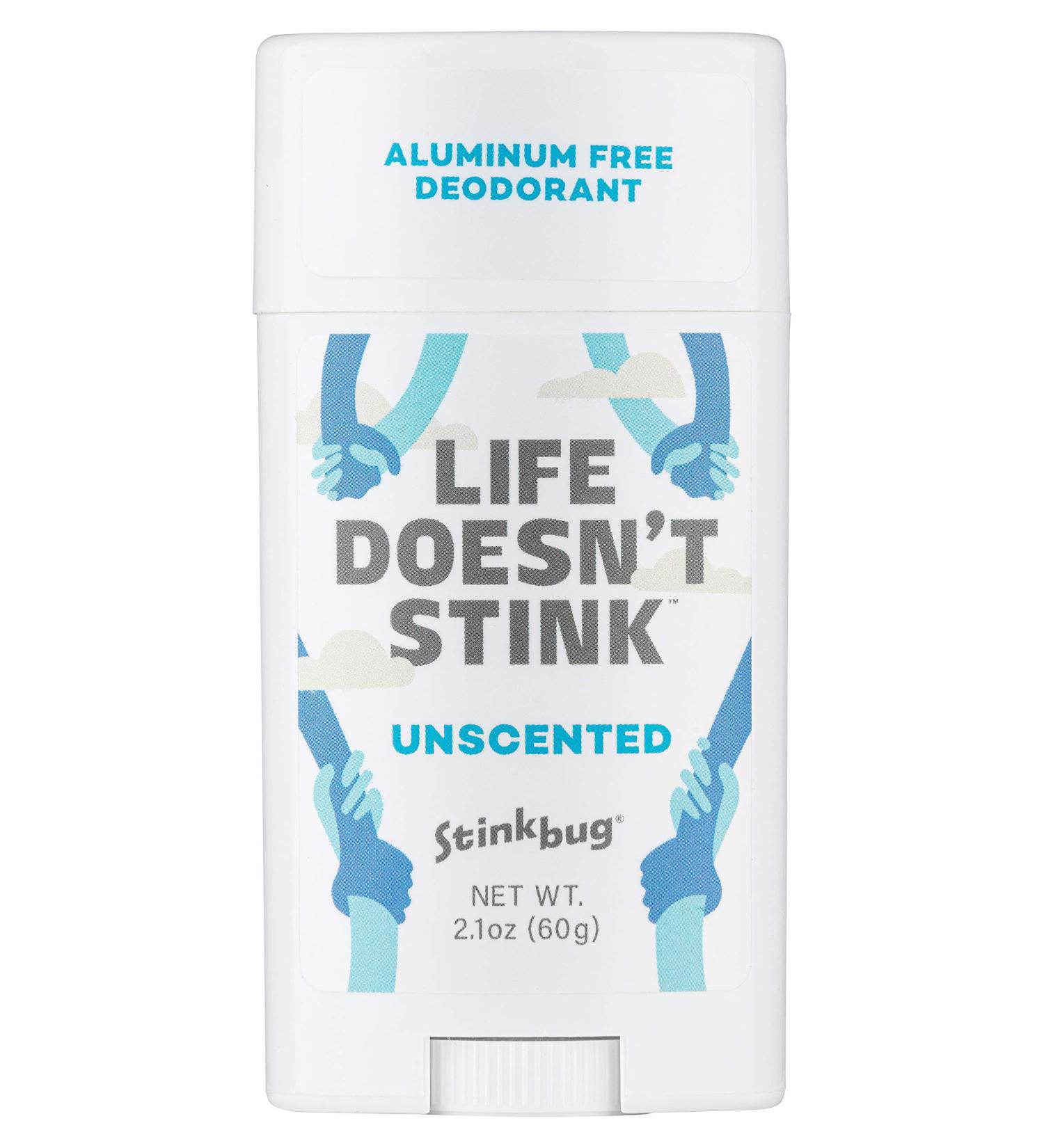 Stinkbug Naturals Unscented All Natural Deodorant - 2.1 Ounce - Buy Online on GoSupps.com