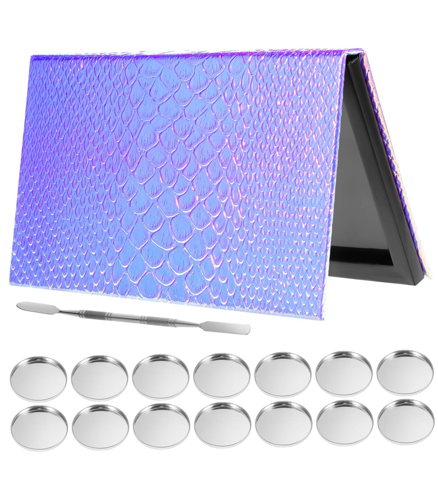 Palette Maquillage Magn tique Vide avec Petits Plateaux M talliques et Raclette Plateau Cosm tique Spacieux pour Organiser Ombres Paupi res Usage Professionnel et Voyage - Buy Online on GoSupps.com