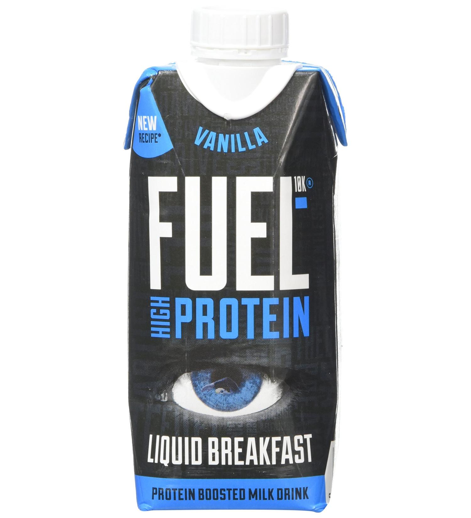 FUEL10K High Protein Vanilla Breakfast Milk Drink 330ml - Buy Online on GoSupps.com
