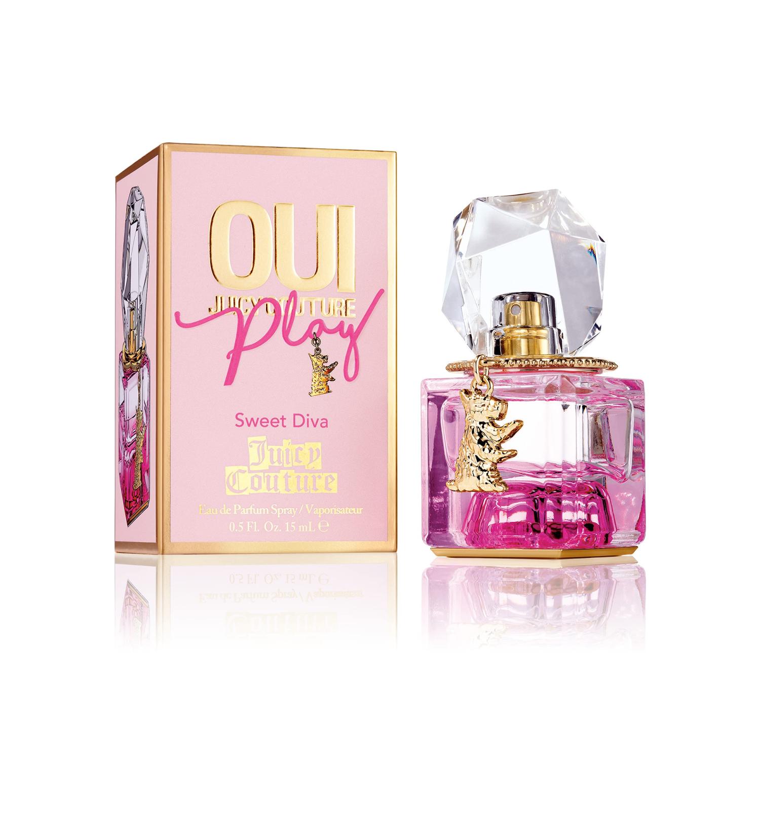 Juicy Couture Oui Play Eau De Parfum Perfume for Women Sweet Diva 0.5 Fl Oz - Buy Online on GoSupps.com