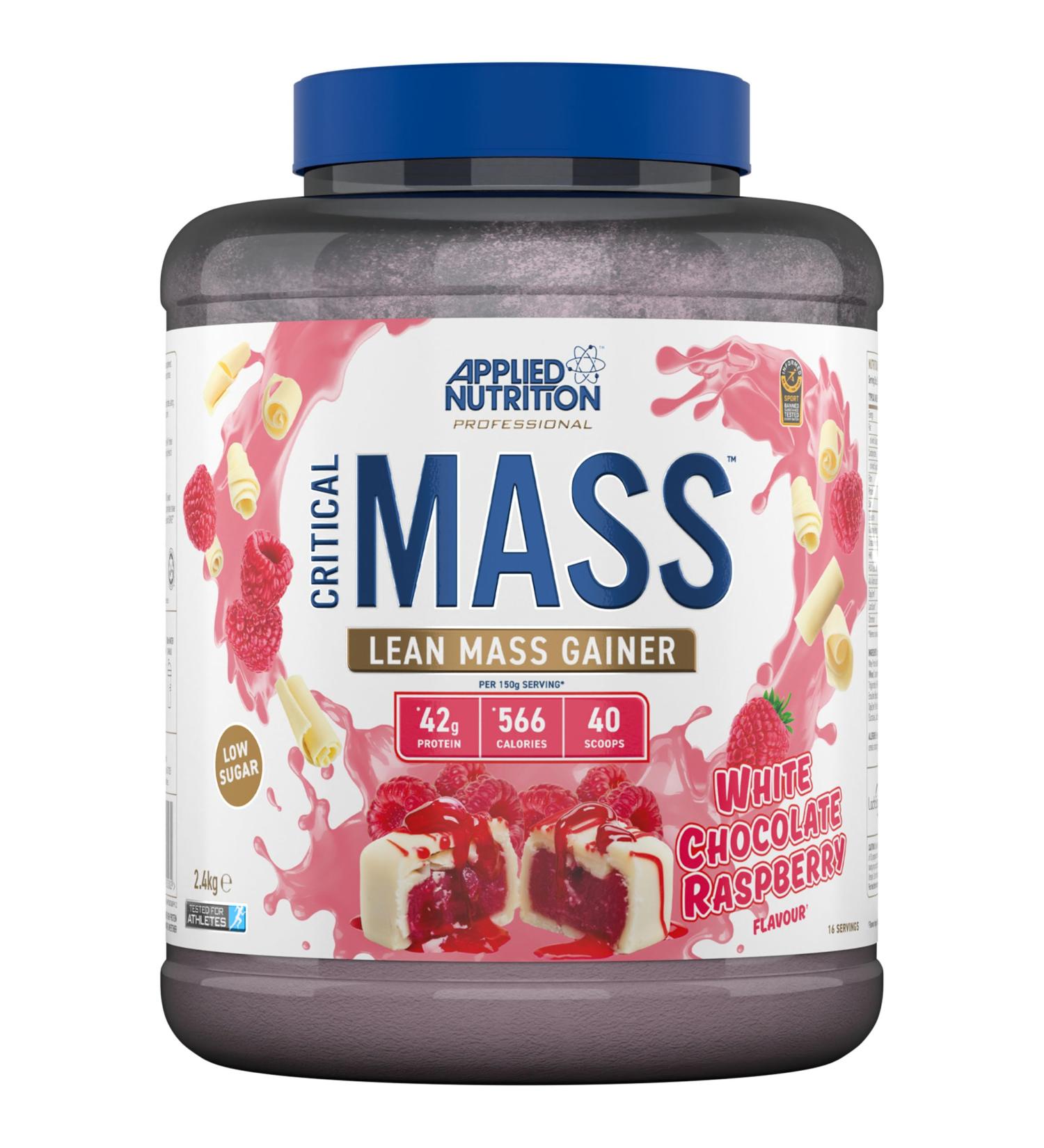 Applied Nutrition Critical Mass Professional White-Shock-Ras 2.4 kg - Buy Online on GoSupps.com