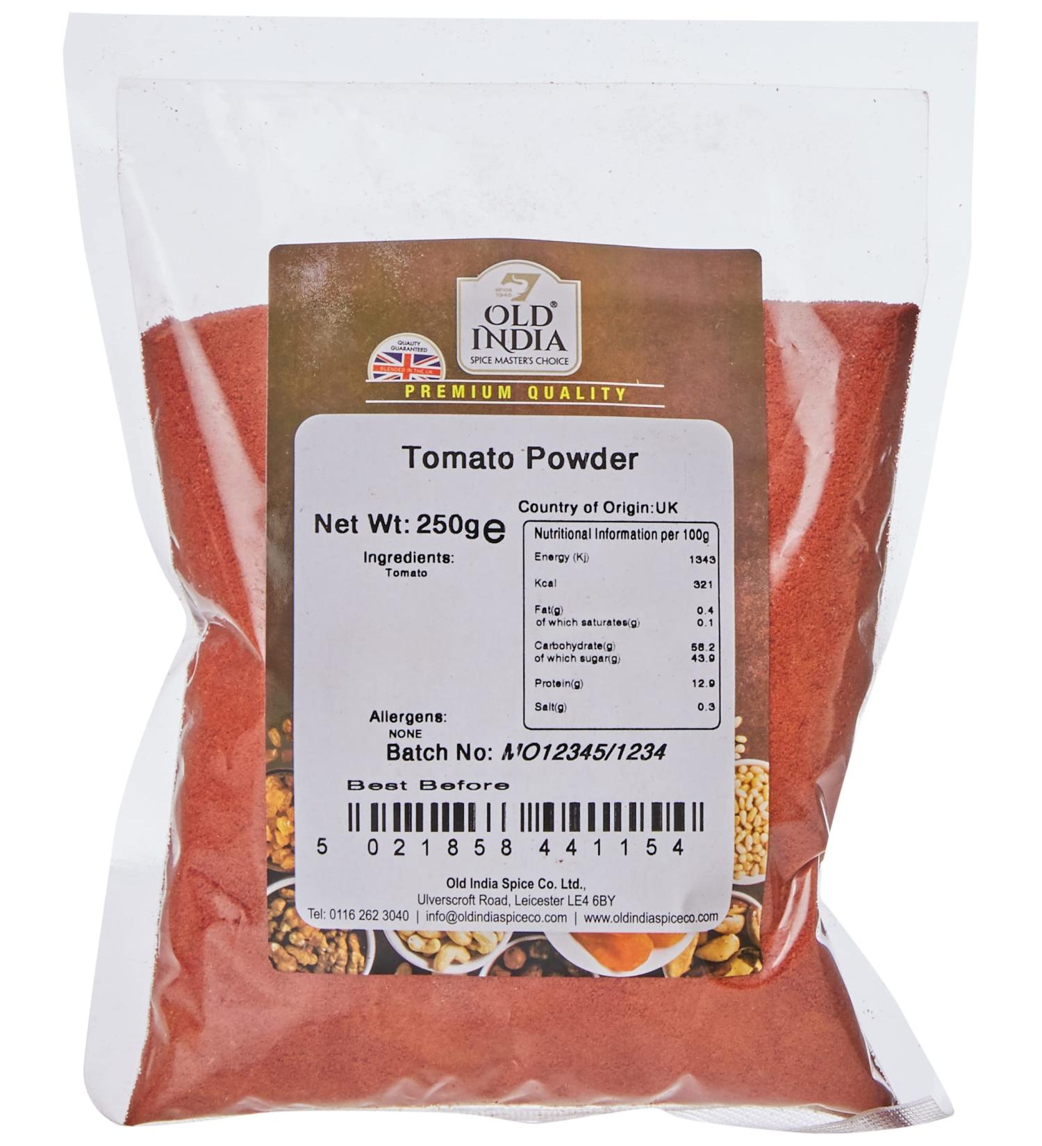 Old India Tomato Powder 250g - Premium Quality Indian Tomato Powder - Buy Online on GoSupps.com
