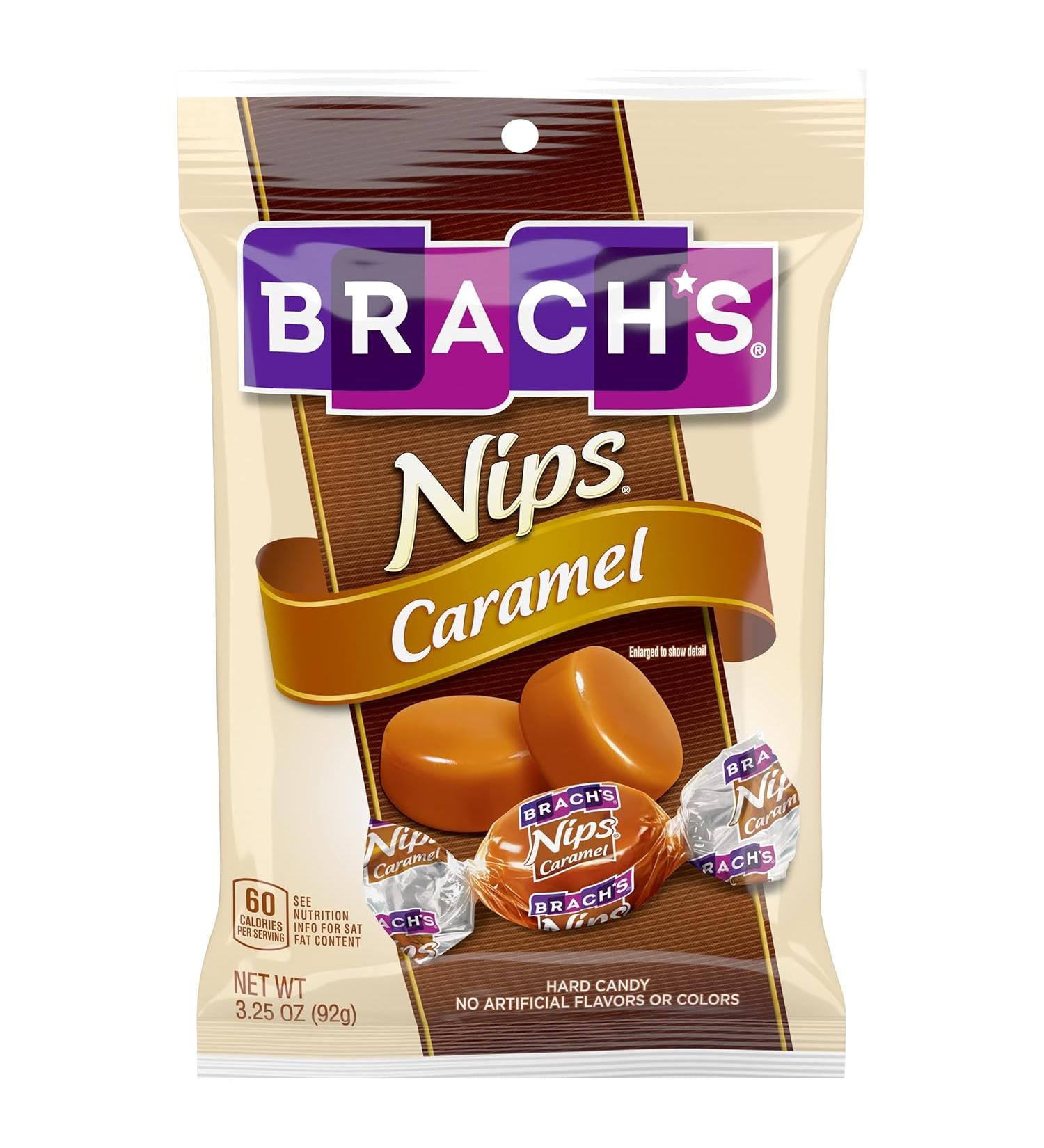 Nips Caramel Candy 3.25 oz Box - Pack of 12 | Indulgent Caramel Treats - Buy Online on GoSupps.com