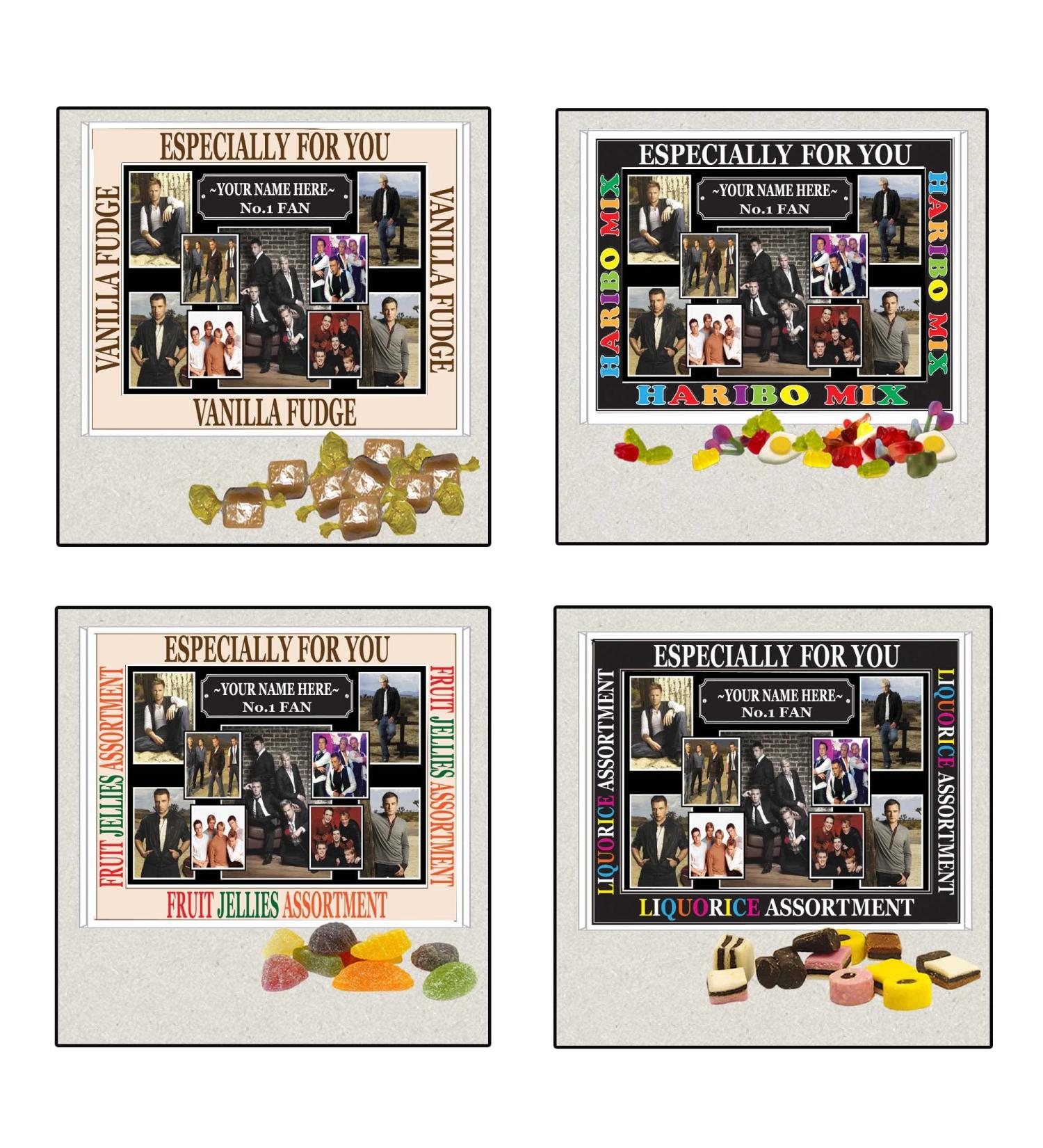 West 'Irish Boy Band' Life Music Icon Personalised Boxed Sweets Gift Present Choice of Sweets - Buy Online on GoSupps.com