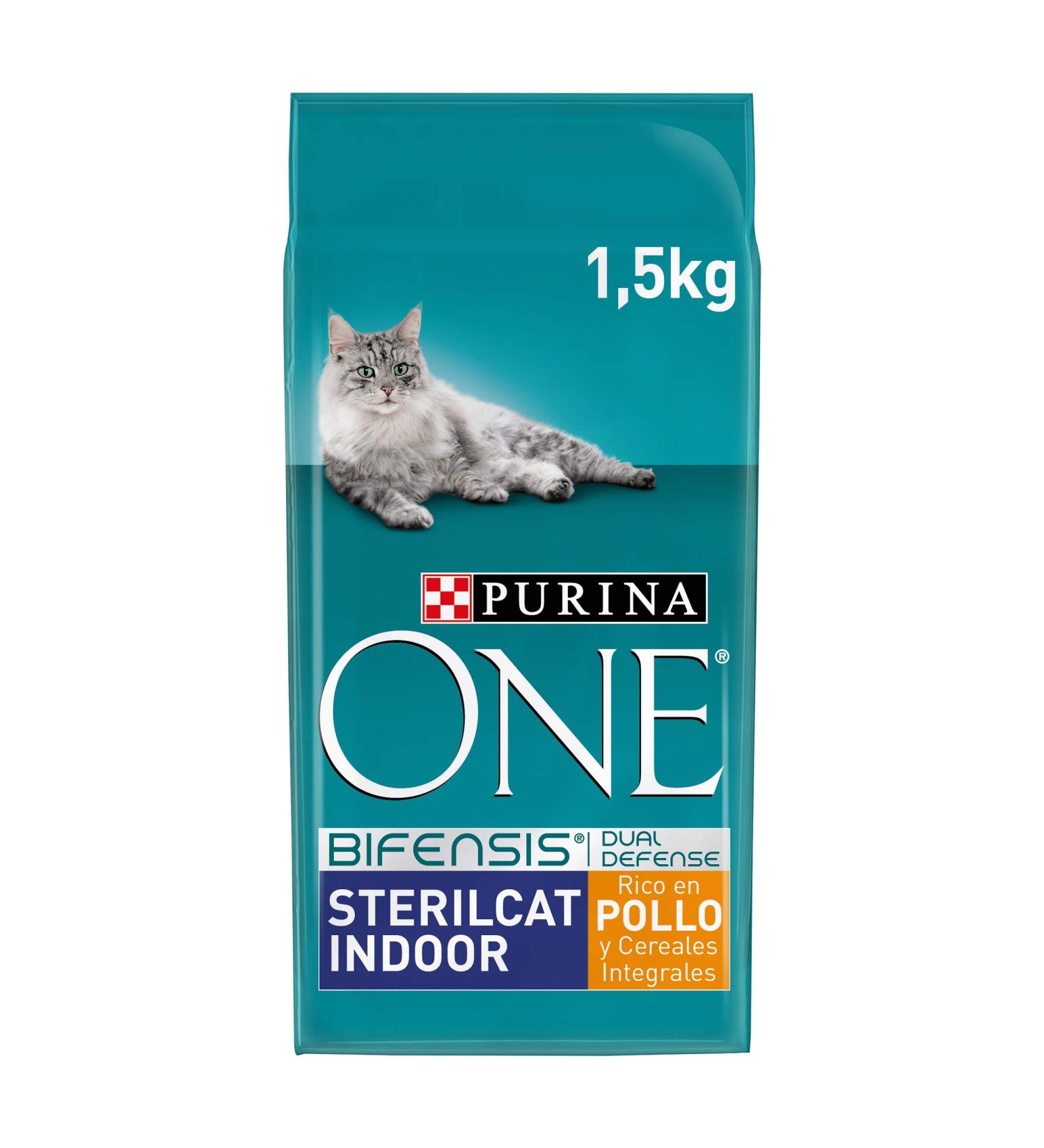 Purina ONE bifensis esterilizados Chicken and wheat 6 x 1.5 kg - Buy Online on GoSupps.com