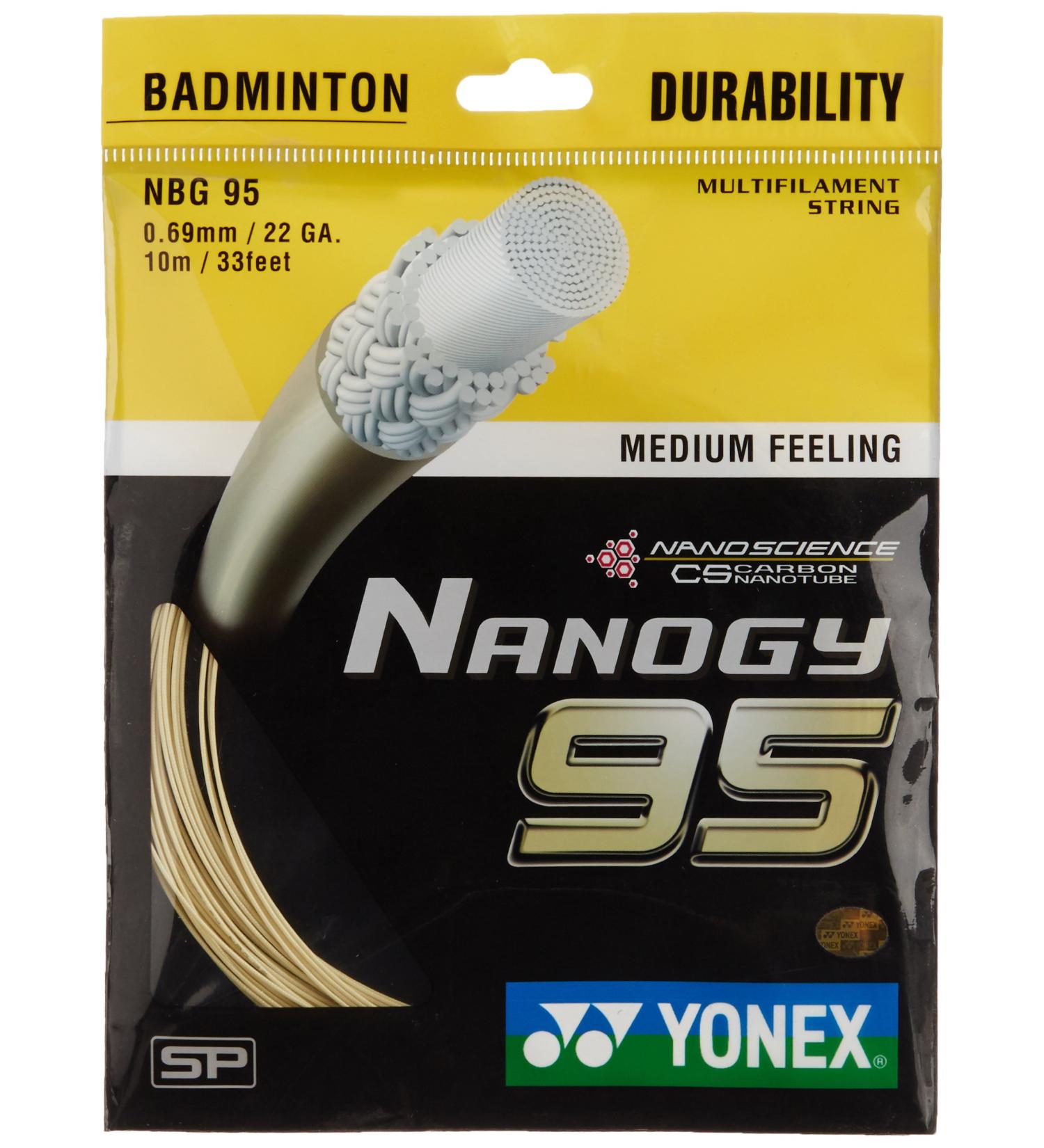 Yonex Nanogy 95 Badminton Strings Cosmic Gold