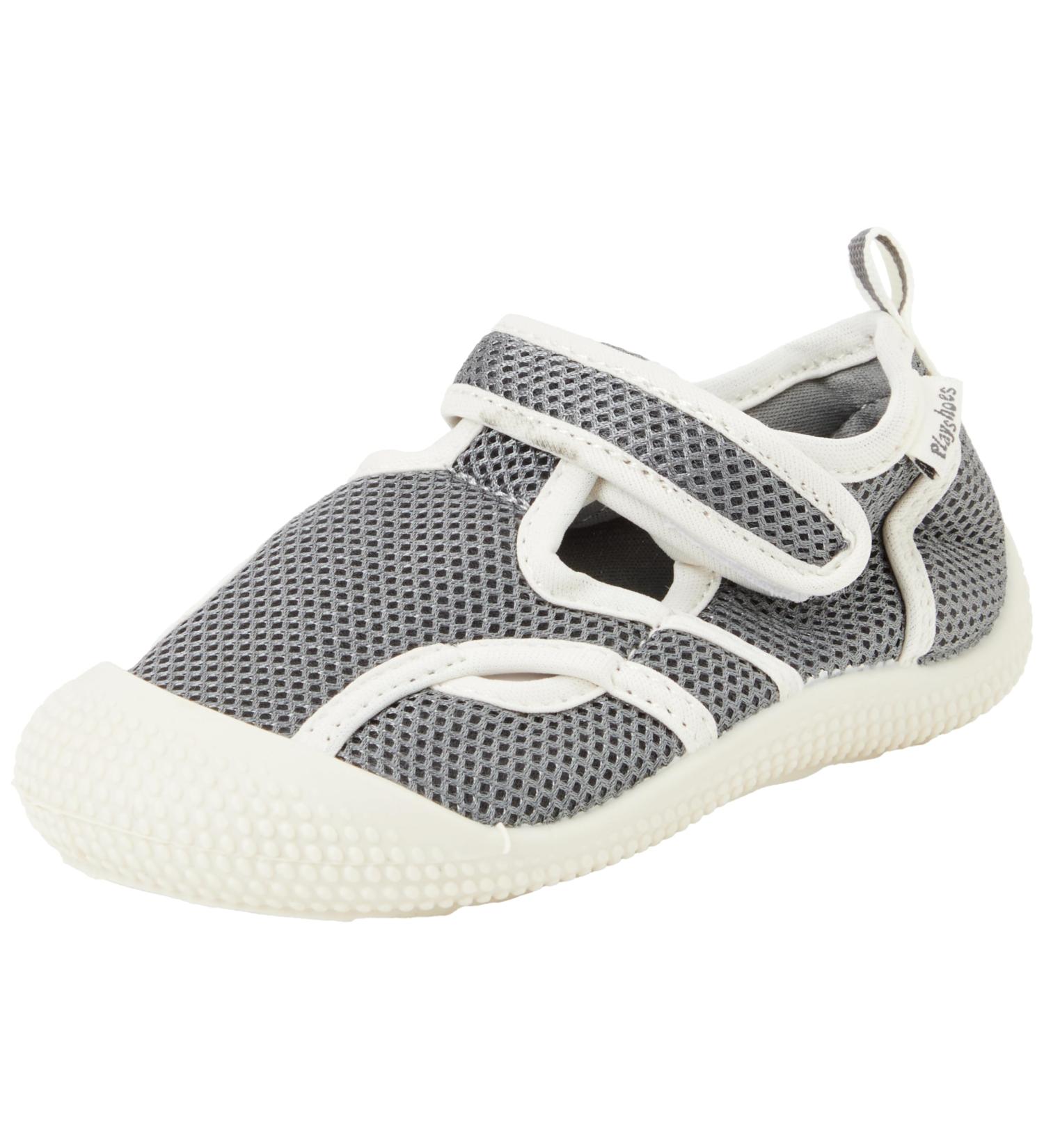 Playshoes Unisex Children's Aqua Bathing Shoes Anthracite Mesh 22/23 EU | Perfect for Beach & Pool Fun - Buy Online on GoSupps.com