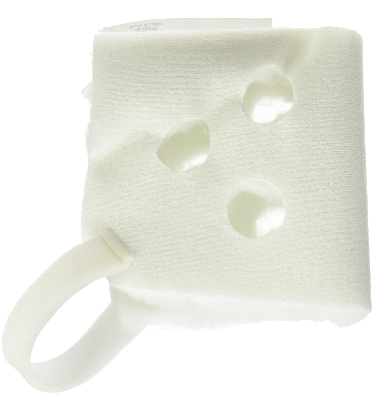 Medline Ventilated Heel Protectors  White  Unisize