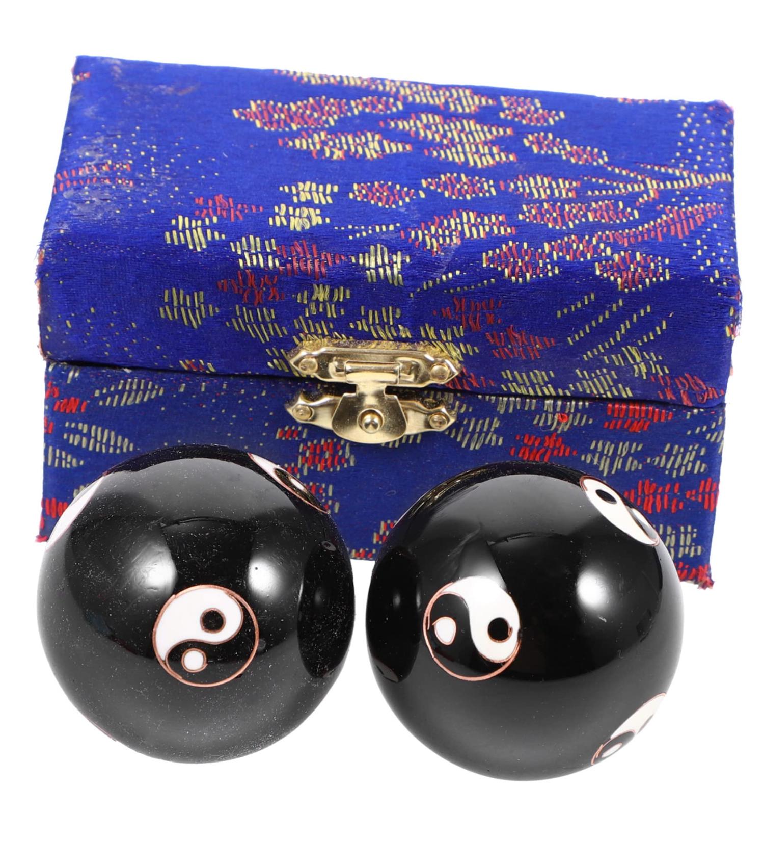 Magiclulu 2ST Massage Balls for Pregnancy & Adult Fitness | Metal Handball Massagers for Pilates & Sport - Buy Online on GoSupps.com