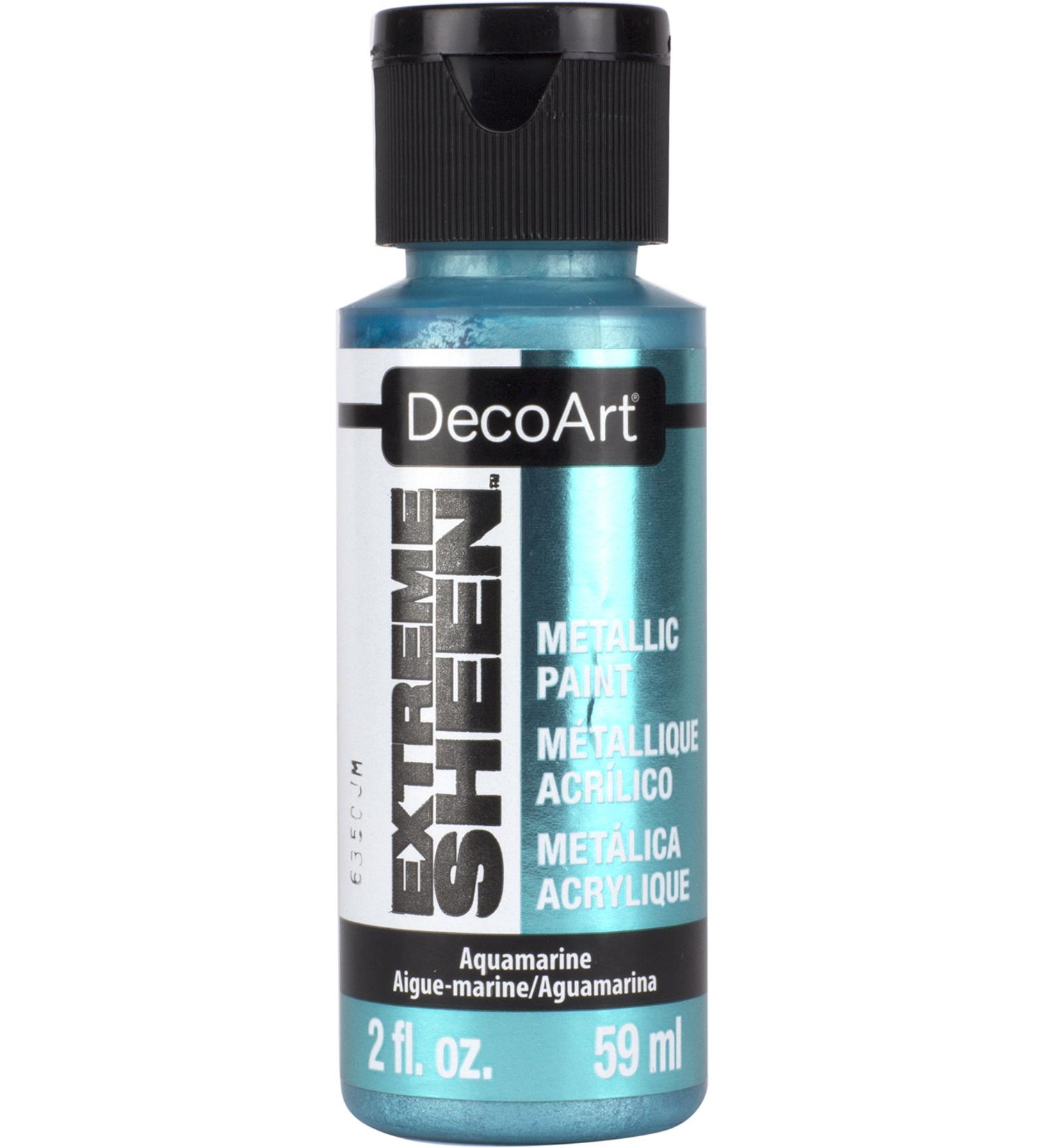 DecoArt Extra Sheen Paint - Aquamarine - 2 fl oz - Pack of 1 - Buy Online on GoSupps.com