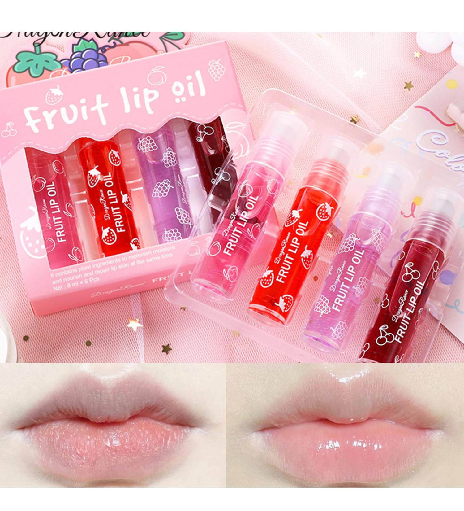 Fruity Roll-On Lip Gloss for Teens | Moisturizing Kids Lip Stain | Non-Toxic Friendly Party Gift - Buy Online on GoSupps.com