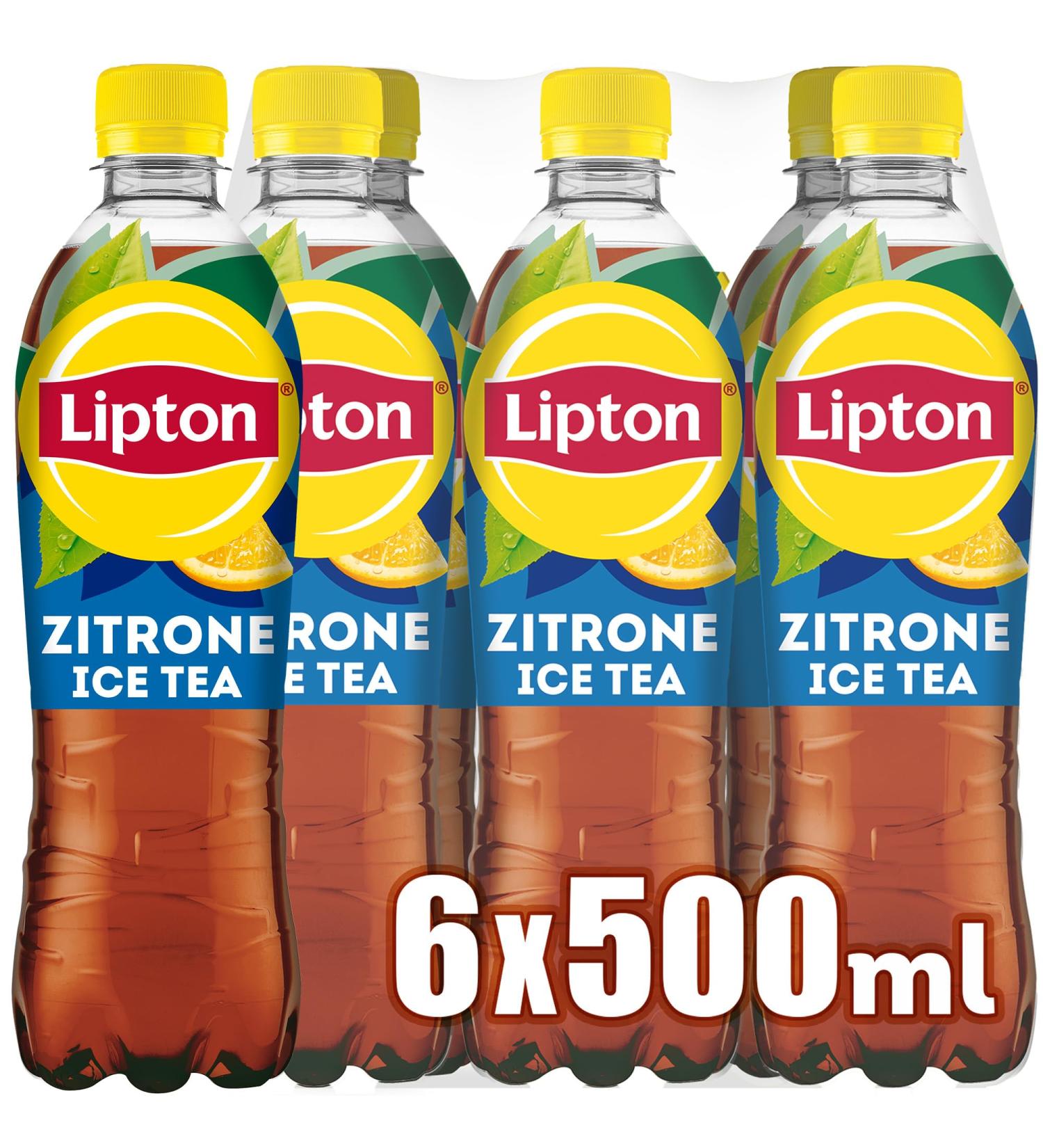 Buy Lipton Ice Tea Lemon - 6 Pack (500ml Bottles) | Refreshing Iced Tea | International Shipping Available - Buy Online on GoSupps.com