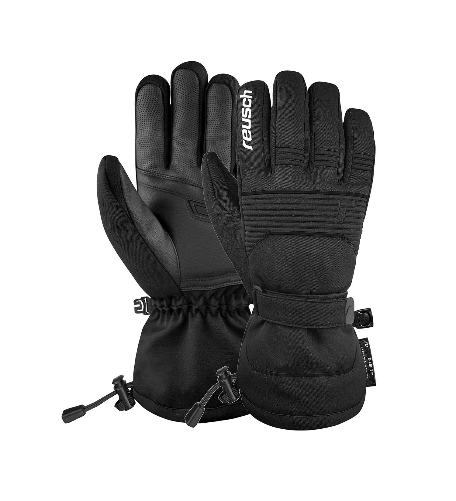 Reusch Crosby R-Tex XT Waterproof Ski Gloves for Adults - Black 7700 - Warm Winter Sports Gloves - Buy Online on GoSupps.com