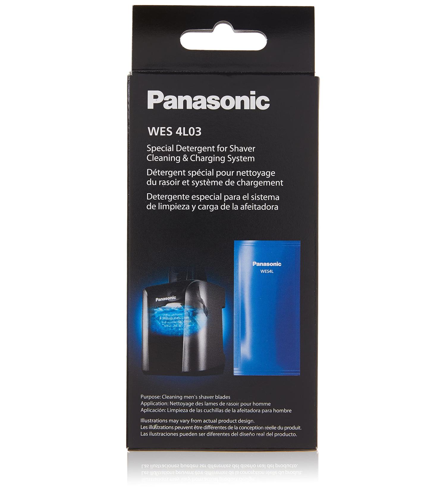 Buy Panasonic Men's Shaver Refill Cleaning Solution 3-Pack (WES4L03) - International Shipping Available - Buy Online on GoSupps.com