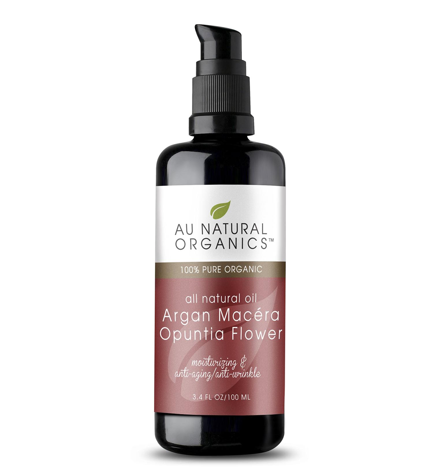 Organic Argan Opuntia Macera Oil - Barbary Prickly Pear Infused in Argan Oil | Anti-Aging & Hair Repair Treatment | 100ml - Buy Online on GoSupps.com