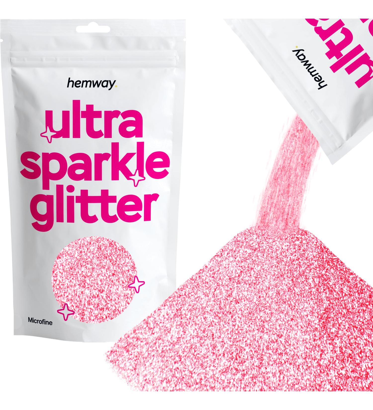 Ultra Sparkle Light Rose Gold Glitter - 100g Microfine | Premium Quality for Crafts & DIY - Buy Online on GoSupps.com