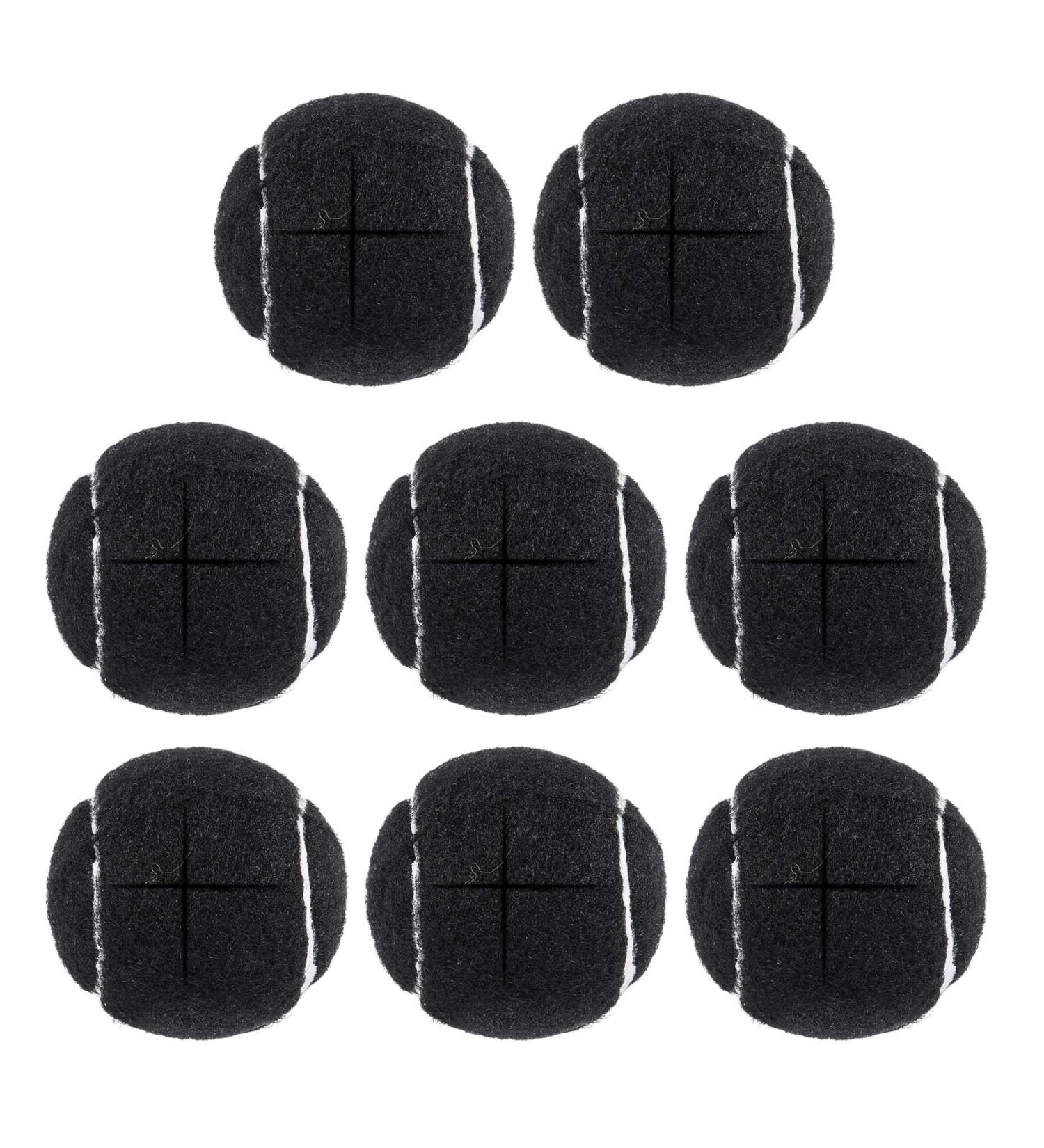 XIAOJUN 8 Pcs Walker Glide Balls - Heavy Duty Furniture Leg & Floor Protector for Seniors - Long Lasting Felt Pad Cover - Fits Most Walkers (Black) - Buy Online on GoSupps.com