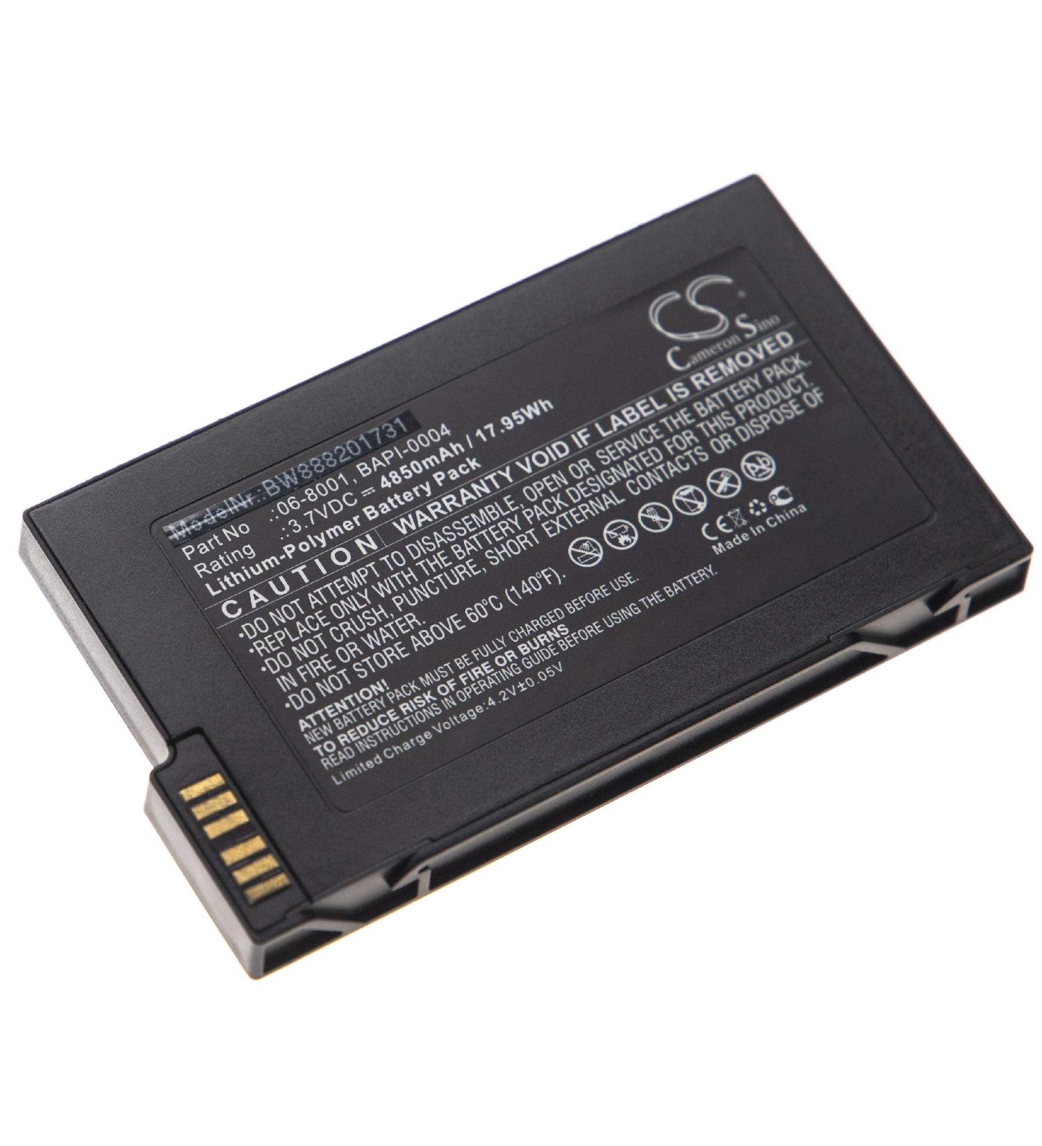 vhbw Battery Replacement for HumanWare 06-8001 BAPI-0004 for Braille Tablet Computer (4850mAh 3.7V Li-Polymer) - Buy Online on GoSupps.com