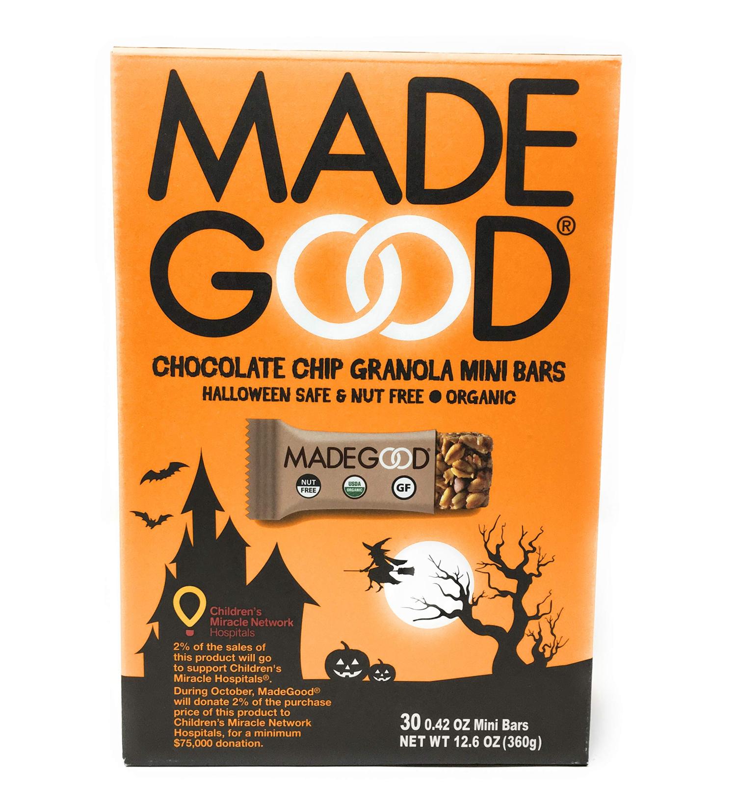 MADEGOOD Organic Chocolate Chip Granola Mini Bars 30 Ct - 0.42 oz | Healthy Snack Option - Buy Online on GoSupps.com