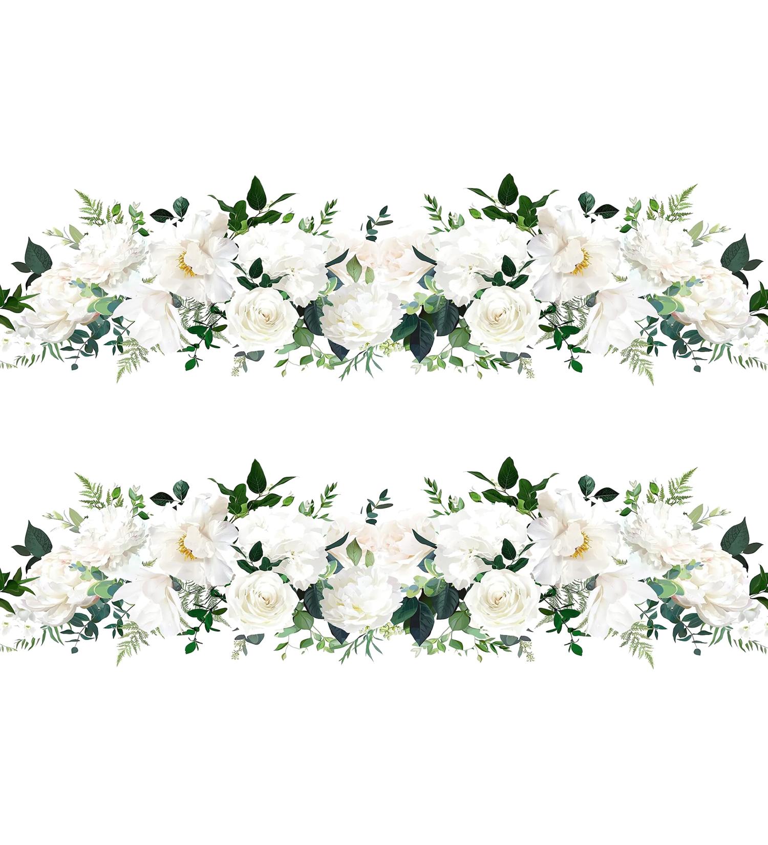 A4 Edible Decor Icing Sheet PEONY ROSE WEDDING Border Edible Cake Topper Decoration