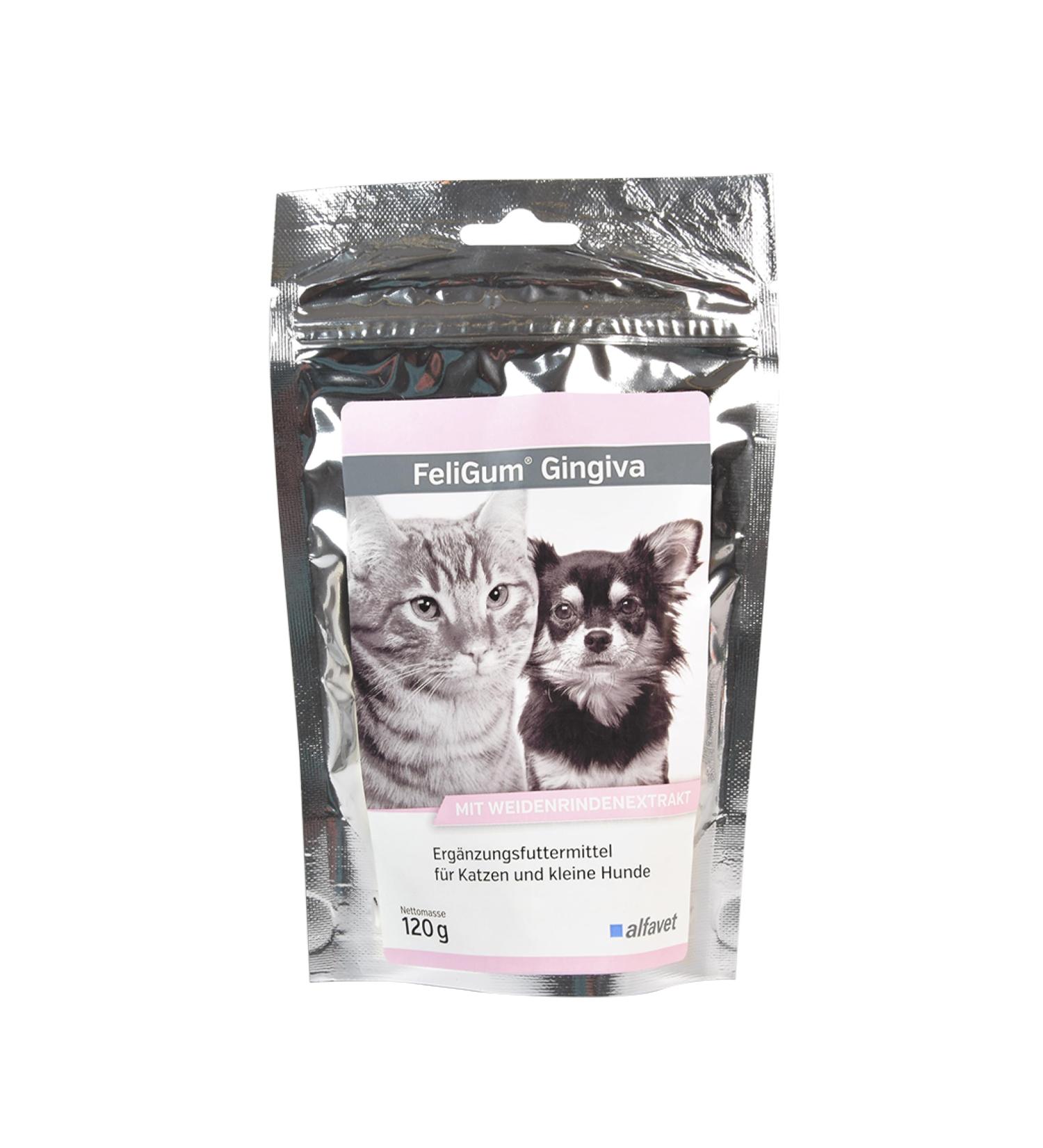 Alfavet Feligum Gingiva 120g - Natural Supplement for Cat & Dog Gum Health | Relieves Inflammation & Supports Oral Care | Chewable Ropes for Pets - Buy Online on GoSupps.com