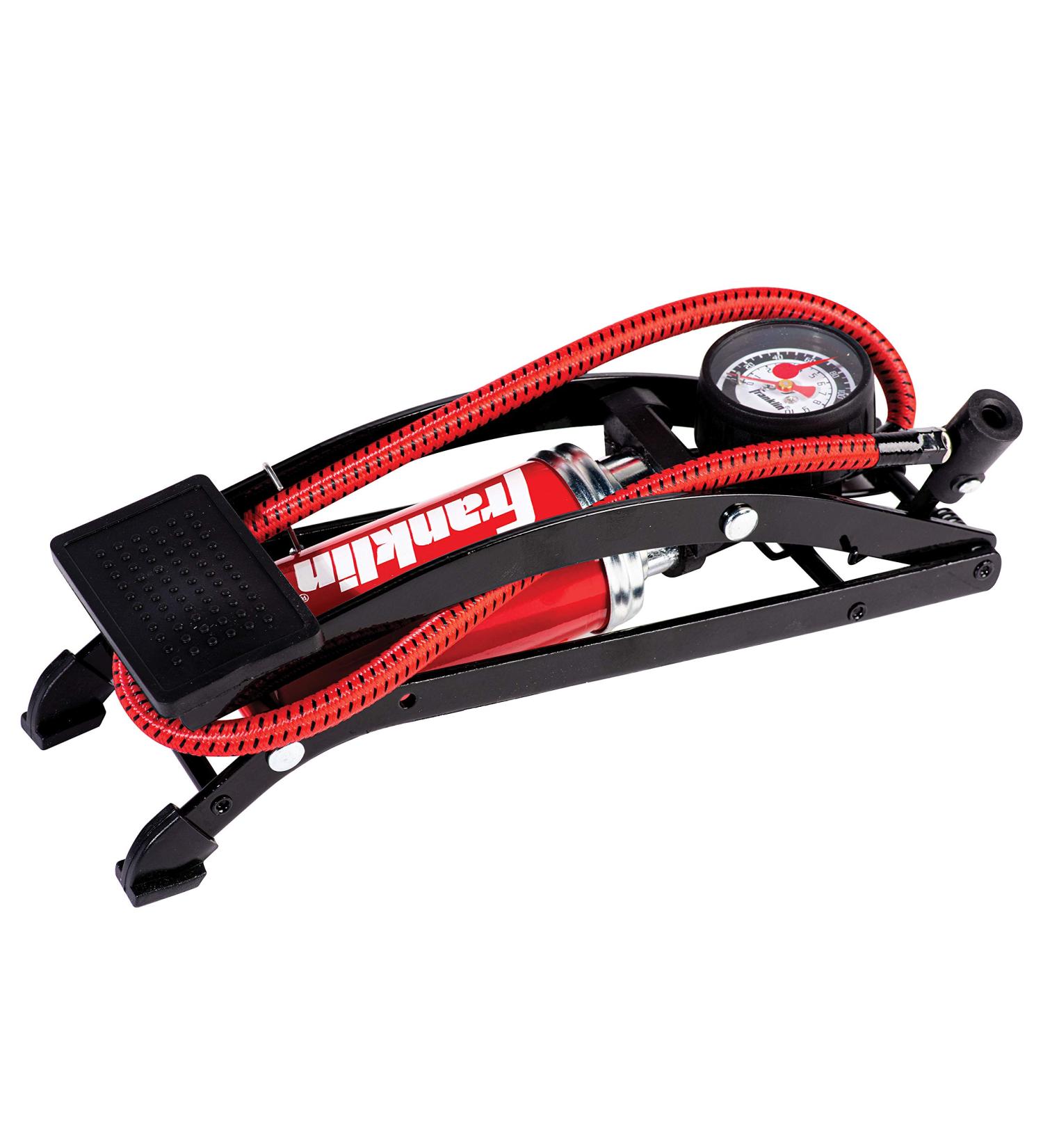 Franklin Sports High-Pressure Foot Air Pump for Balls, Bikes, Inflatables - Compact & Heavy Duty - Buy Online on GoSupps.com