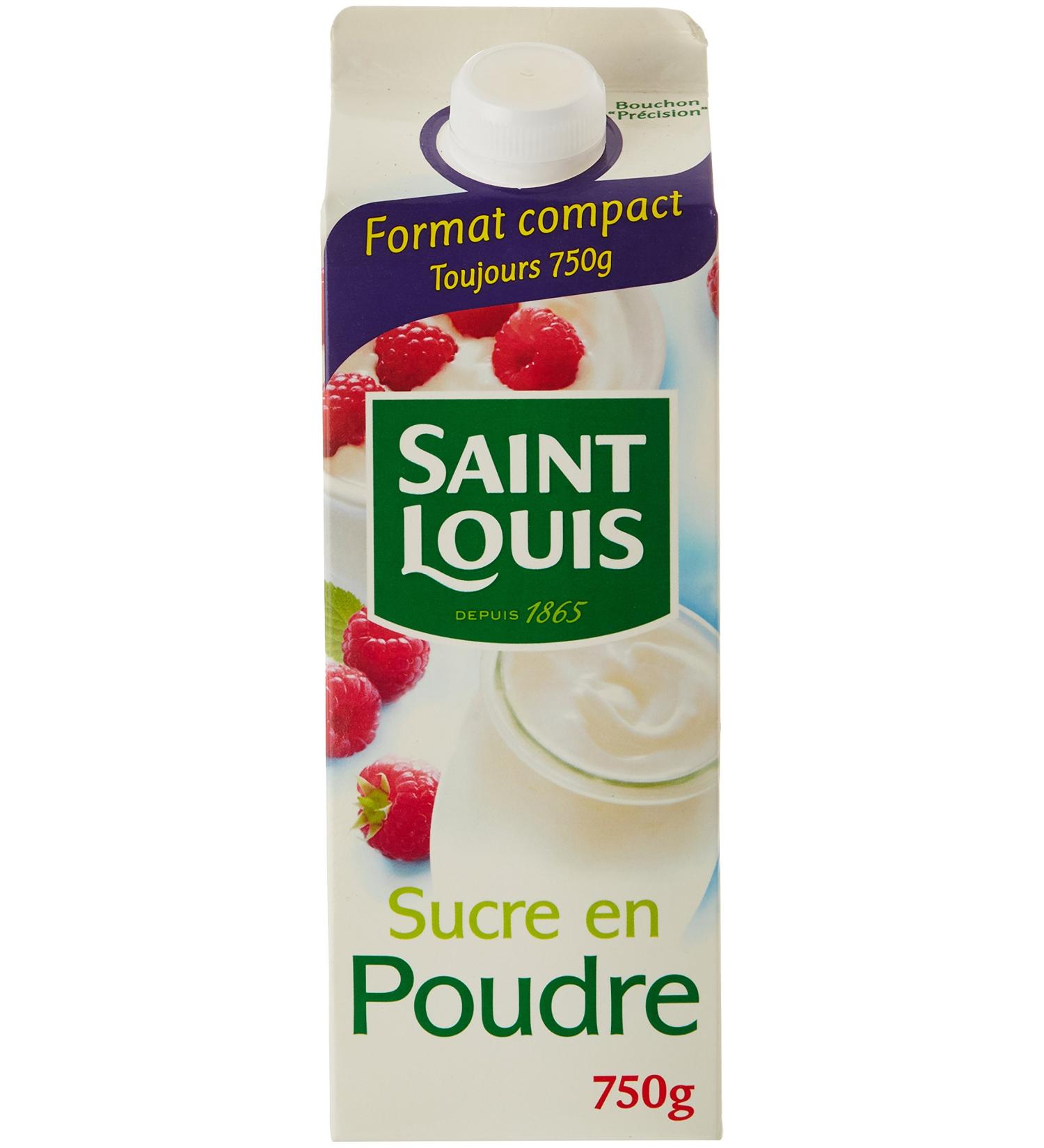 Saint Louis Powdered Sugar 750 g - Pack of 4 - Buy Online on GoSupps.com