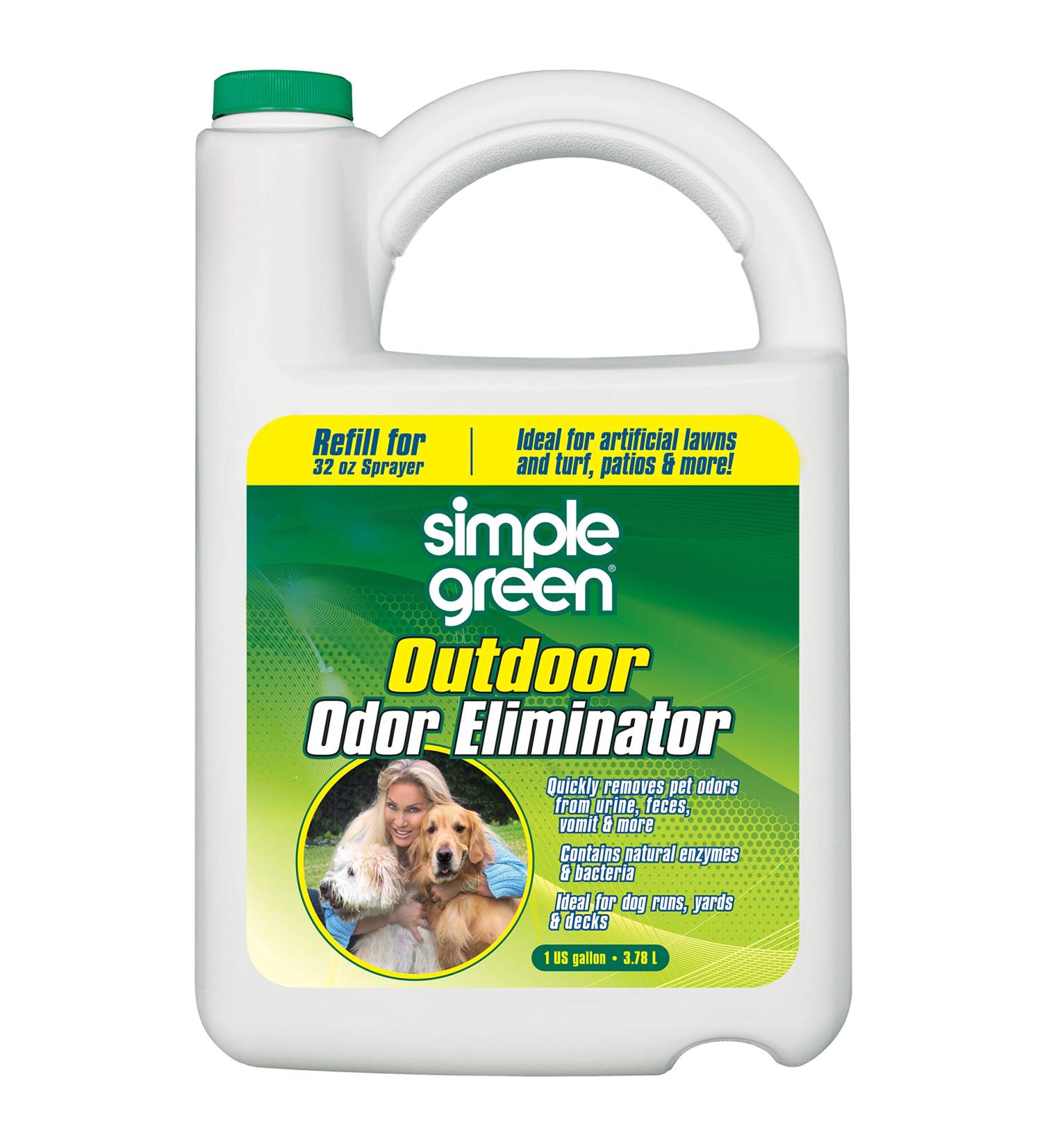 Simple Green Outdoor Pet Odor Eliminator for Artificial Grass & Patio - 1 Gallon - Buy Online on GoSupps.com