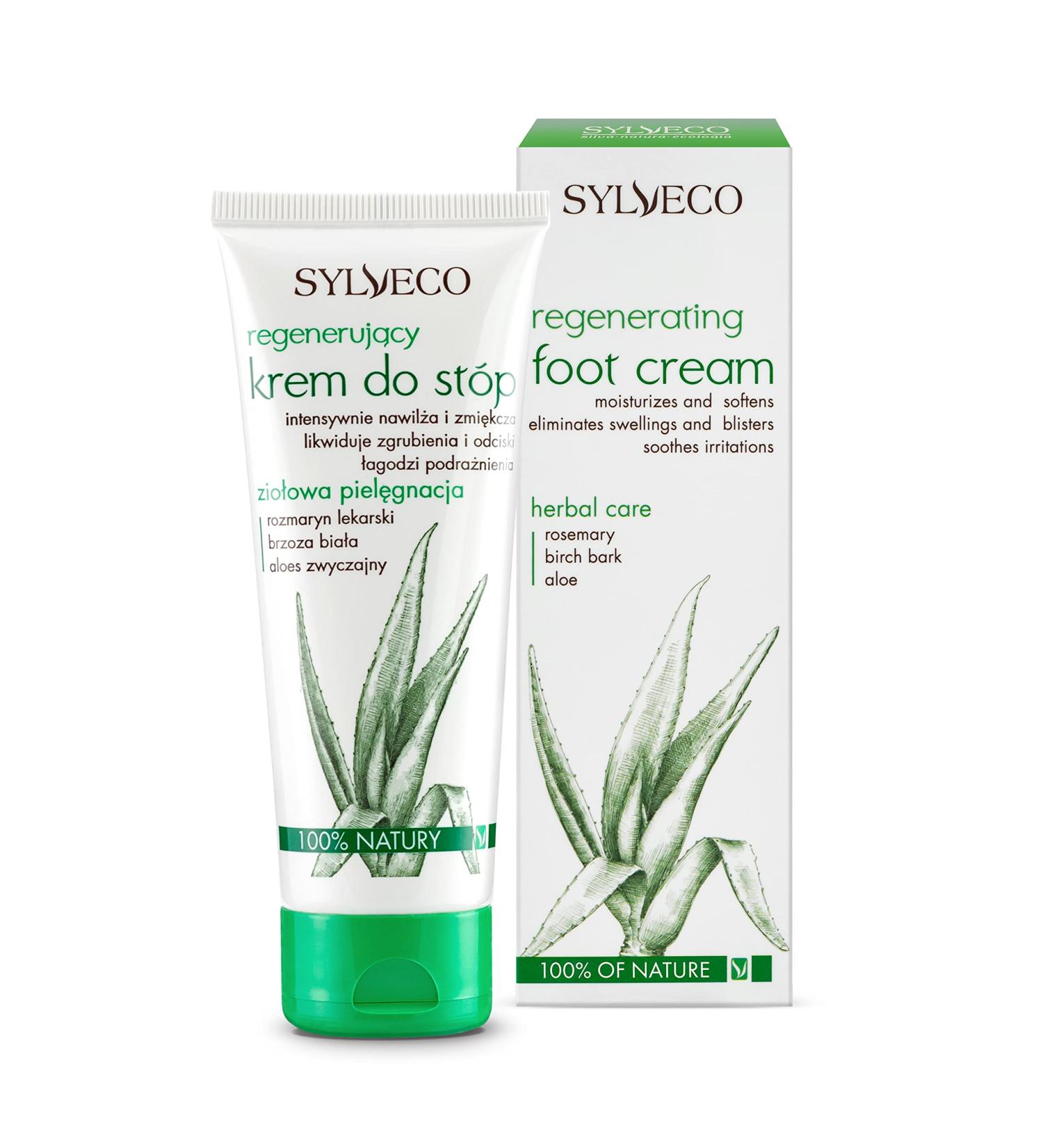 SYLVECO Regenerating Foot Cream - Vegan Natural Cosmetics for Men & Women | 75ml - Ideal for Healthy Feet - Buy Online on GoSupps.com
