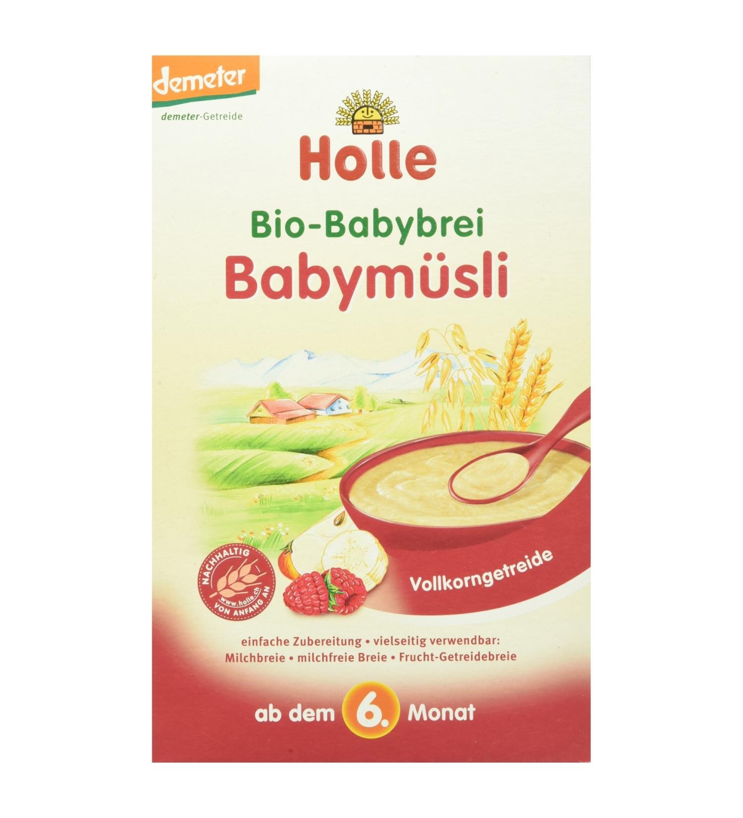 Holle Organic Baby Porridge Muesli | Nutrient-Rich Baby Food (250g) - International Shipping Available - Buy Online on GoSupps.com