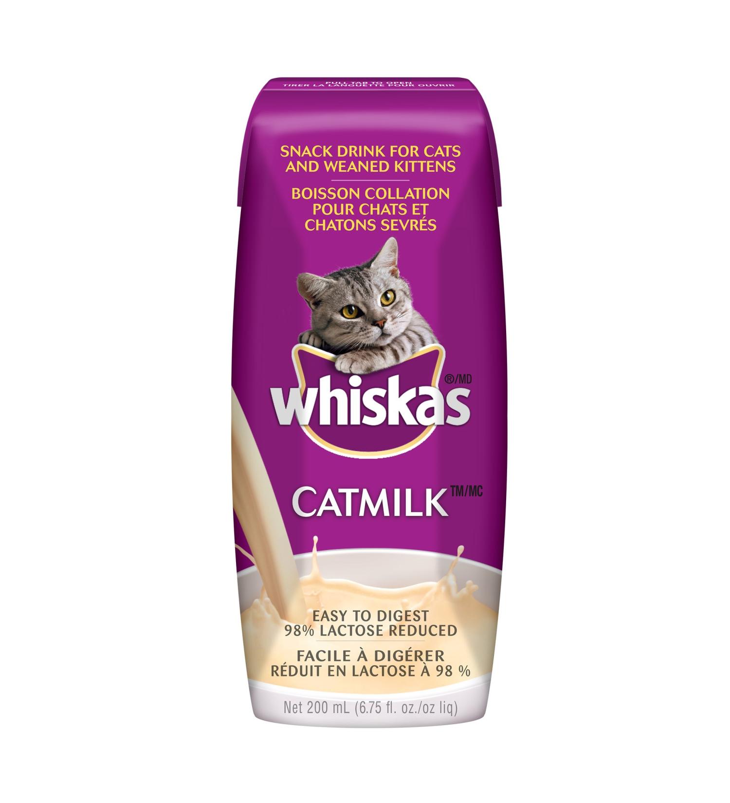 WHISKAS Catmilk Kitten & Cat Treats 200ml (24 Pack) - Buy Online on GoSupps.com