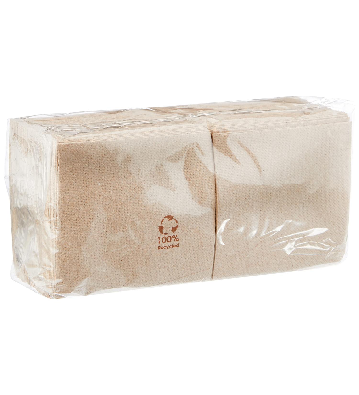 Buy MORIGAMI SER22117138 2-Ply Cocktail Napkins - 20x20 100% Natural Kraft - 100 Napkins Ideal for Events & Parties - International Shipping Available - Buy Online on GoSupps.com