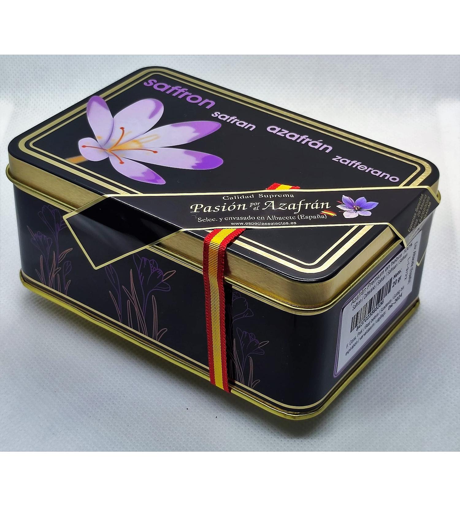  AP PASION POR EL AZAFRAN Supreme quality saffron (Quality category I ISO 3632-2) traditional elaboration good aroma and flavour 20 g - Buy Online on GoSupps.com