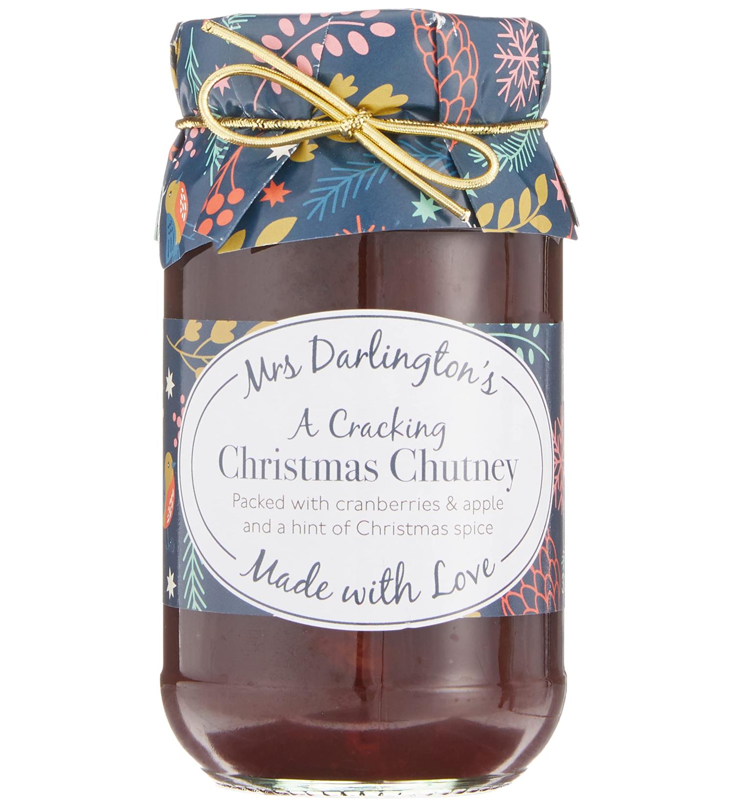 Mrs Darlington's Christmas Chutney 312g - Festive Season's Must-Have Condiment - Buy Online on GoSupps.com