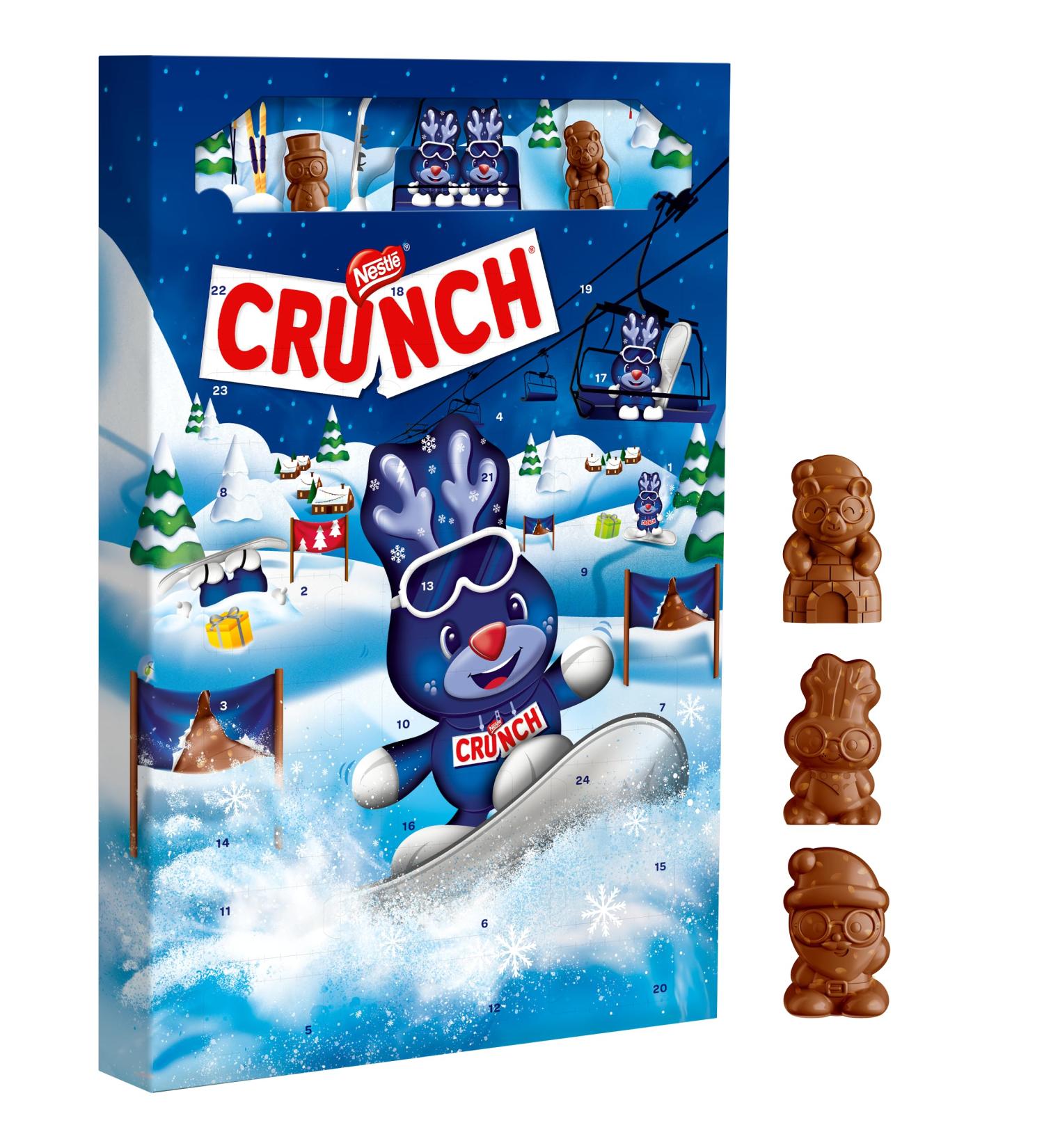  Nestl Crunch Christmas Chocolates Advent Calendar 182g - Buy Online on GoSupps.com