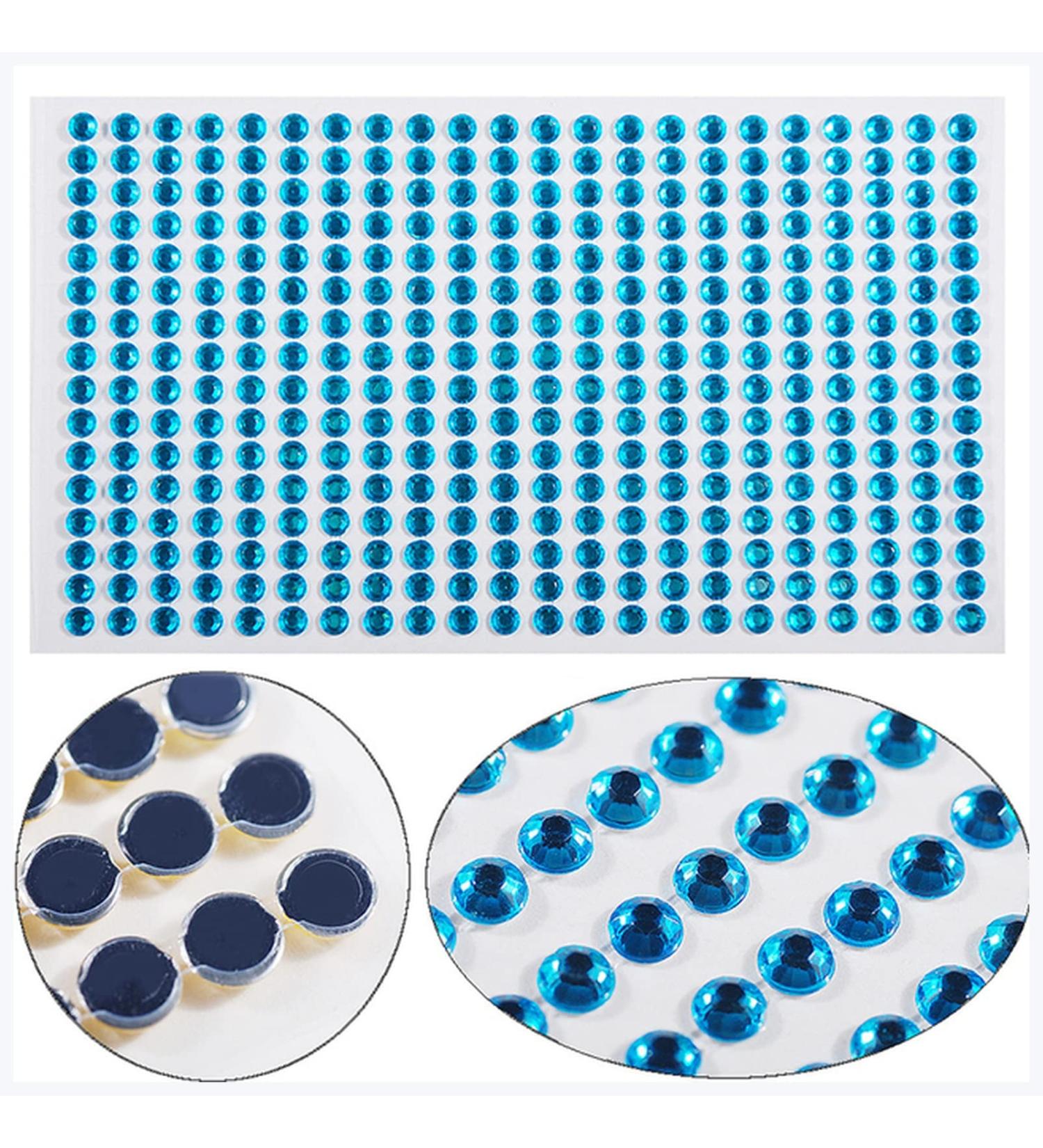  IDOTSEZU Eyeshadow Stickers Eyeshadow Stickers DIY Beauty Body Brow Makeup Face Jewelry Diamond Decoration 3D Diamond Face Tattoo Instant - Buy Online on GoSupps.com