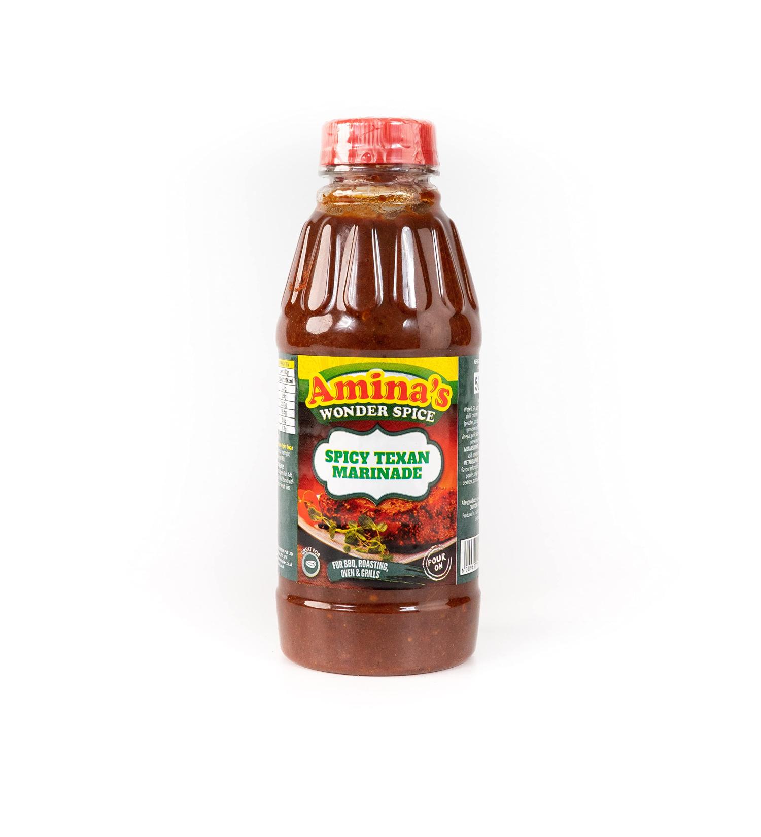 Amina's Wonder Spice Spicy Texan Marinade - Buy Online on GoSupps.com
