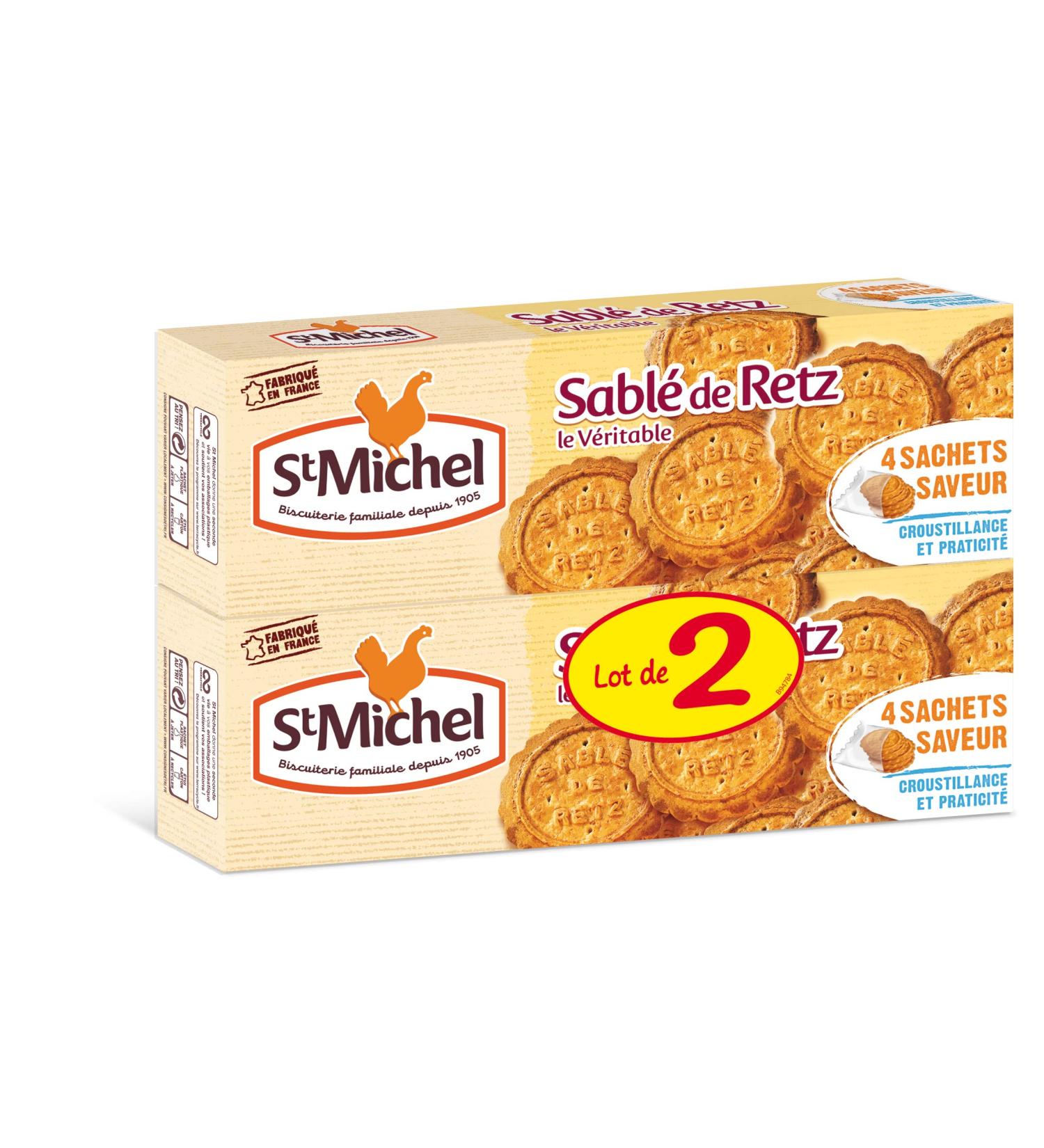 St Michel Sabl s de Retz The Real Crispy 2*120g - Buy Online on GoSupps.com