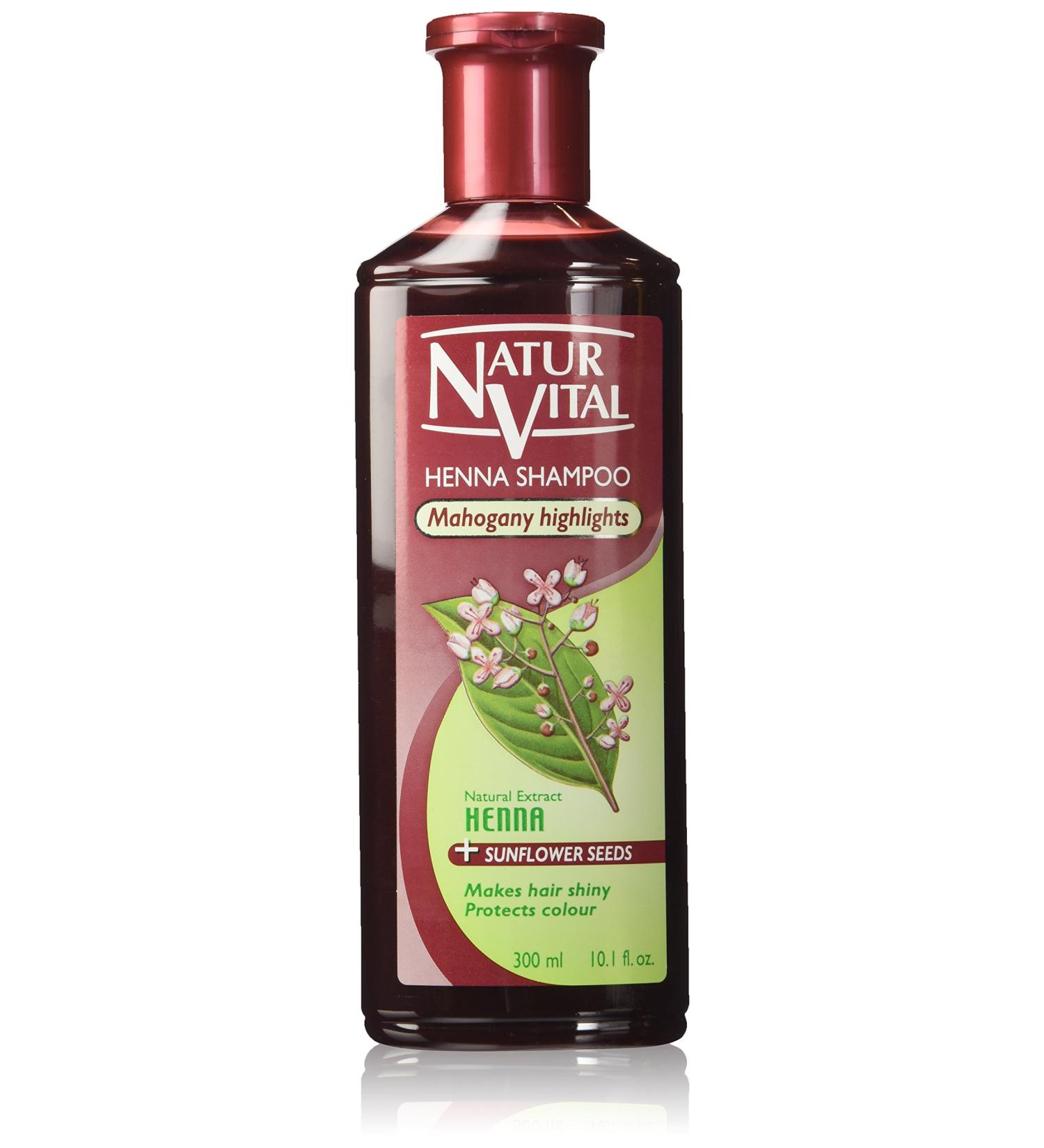 Henna Red (Mahogany) Hair Shampoo - 300 Ml | Colour & Shine | Natural & Organic - Buy Online on GoSupps.com