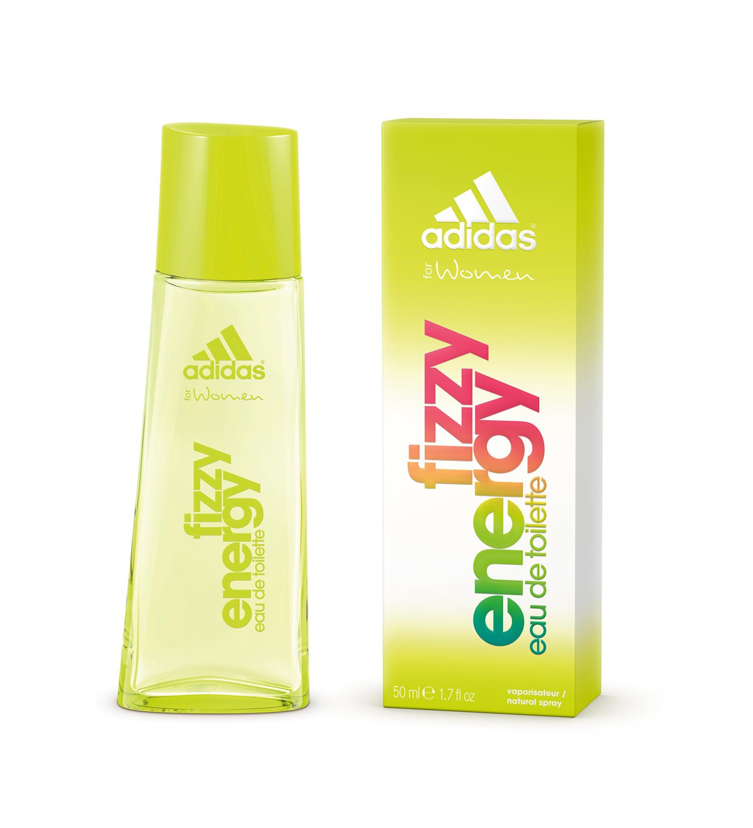 Adidas Fizzy Energy Eau de Toilette Spray for Women 1.7 Ounce - Buy Online on GoSupps.com