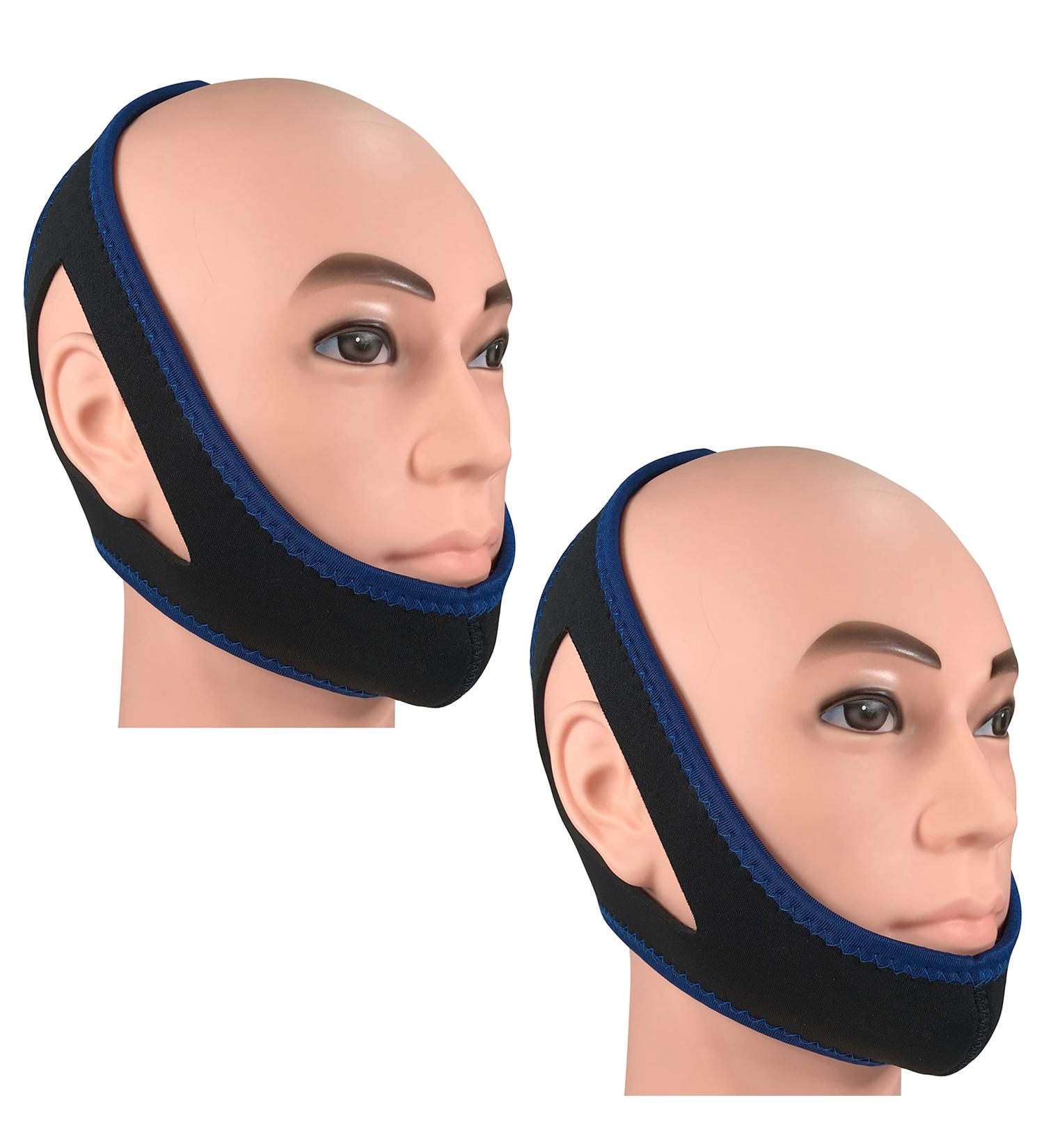 Anti Snore Chin Strap - Stop Snoring Solution - Upgraded 2 Pack - Buy Online on GoSupps.com