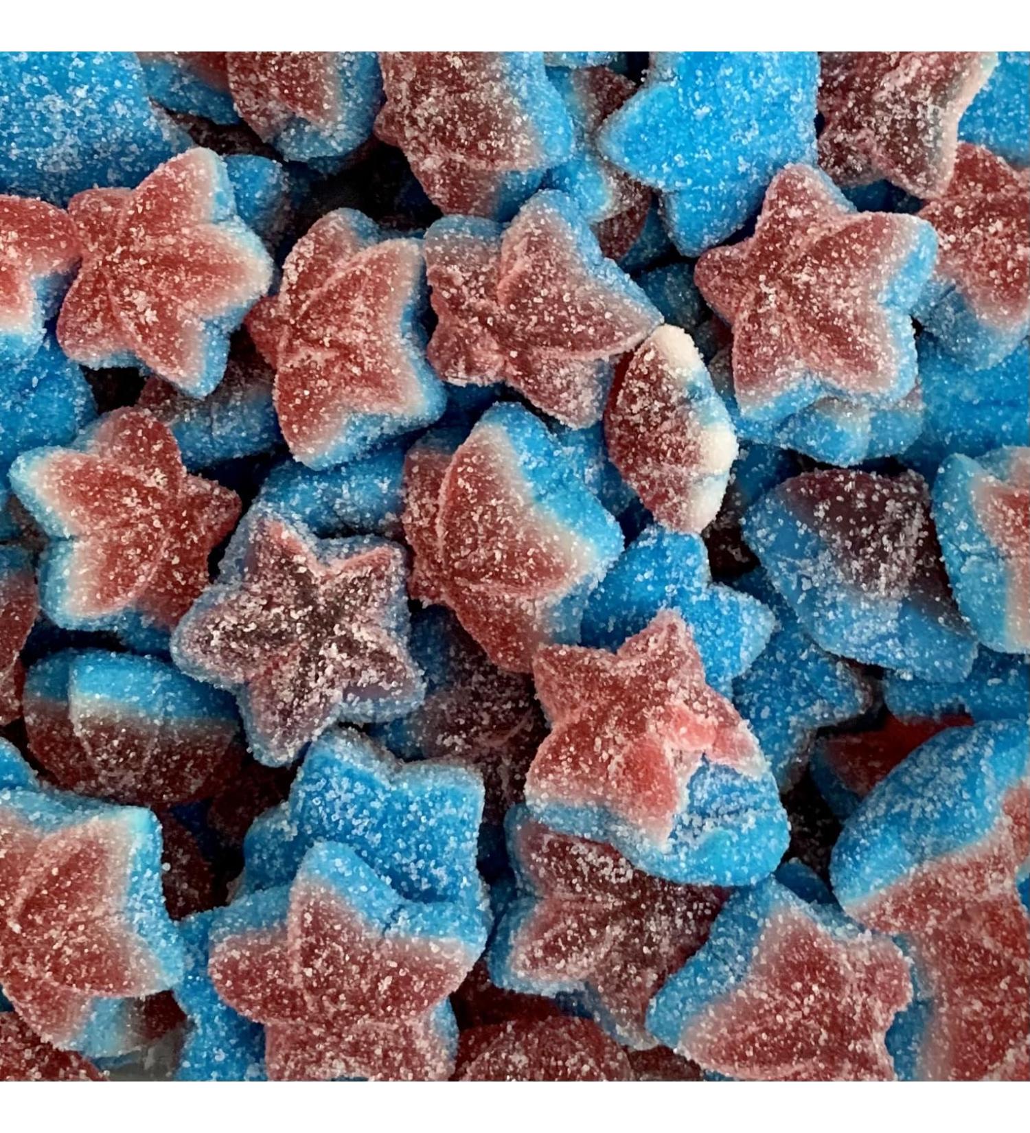 Fizzy Starfish 200g Share Bag by The Gourmet Sweet Company