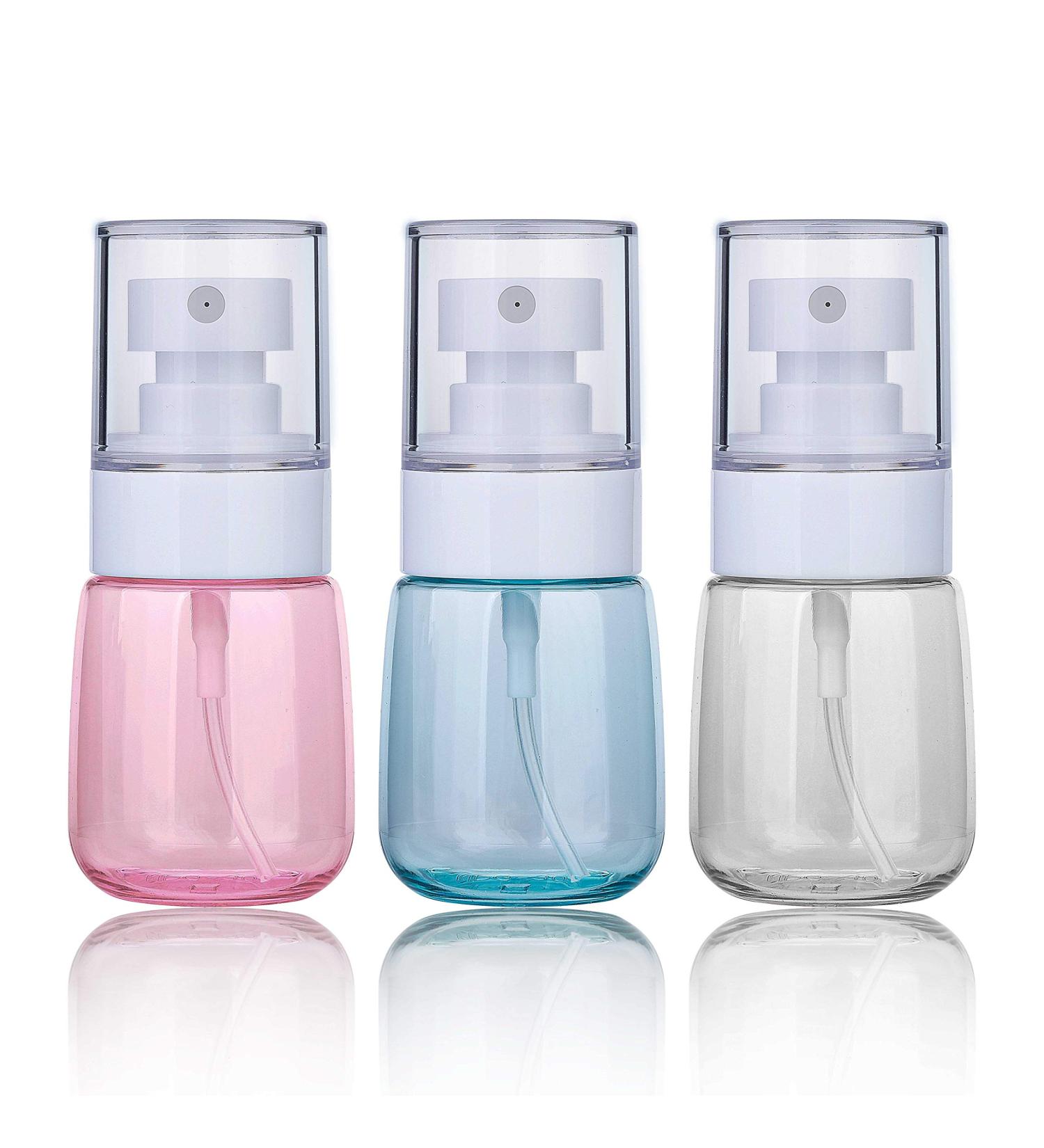 30ml Atomizer Spray Bottle - Refillable Transparent Cosmetic & Perfume Mist | Ideal for Skin Care Products - Buy Online on GoSupps.com