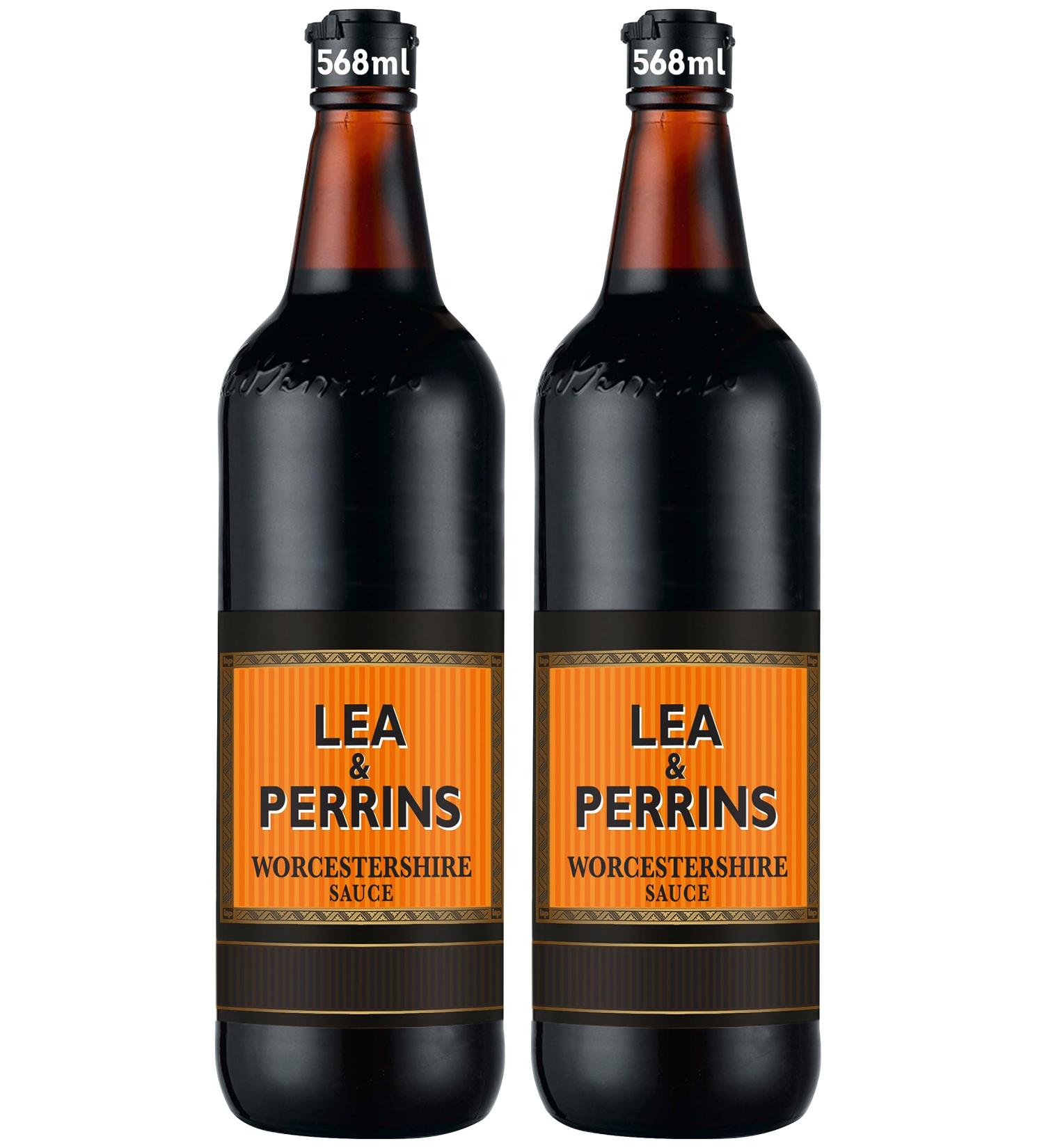 Buy OsoRetail Lea & Perrins Worcestershire Sauce 2 x 568 ml | International Shipping Available - Buy Online on GoSupps.com