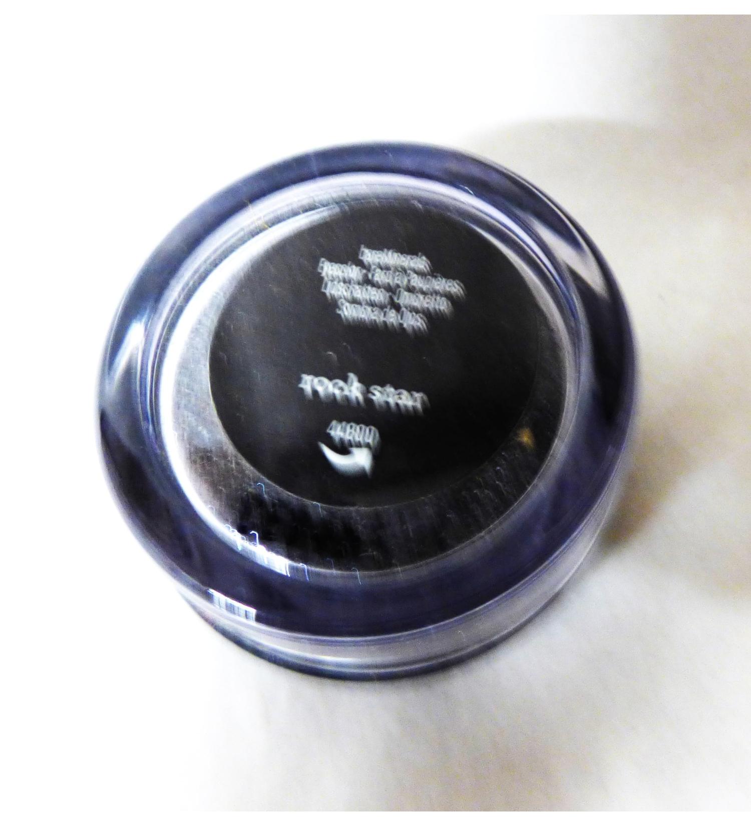 ROCK STAR GLIMMERLoose Powder Minerals Eye Shadow liner essential for your Bare eye make up Mini jar .28g