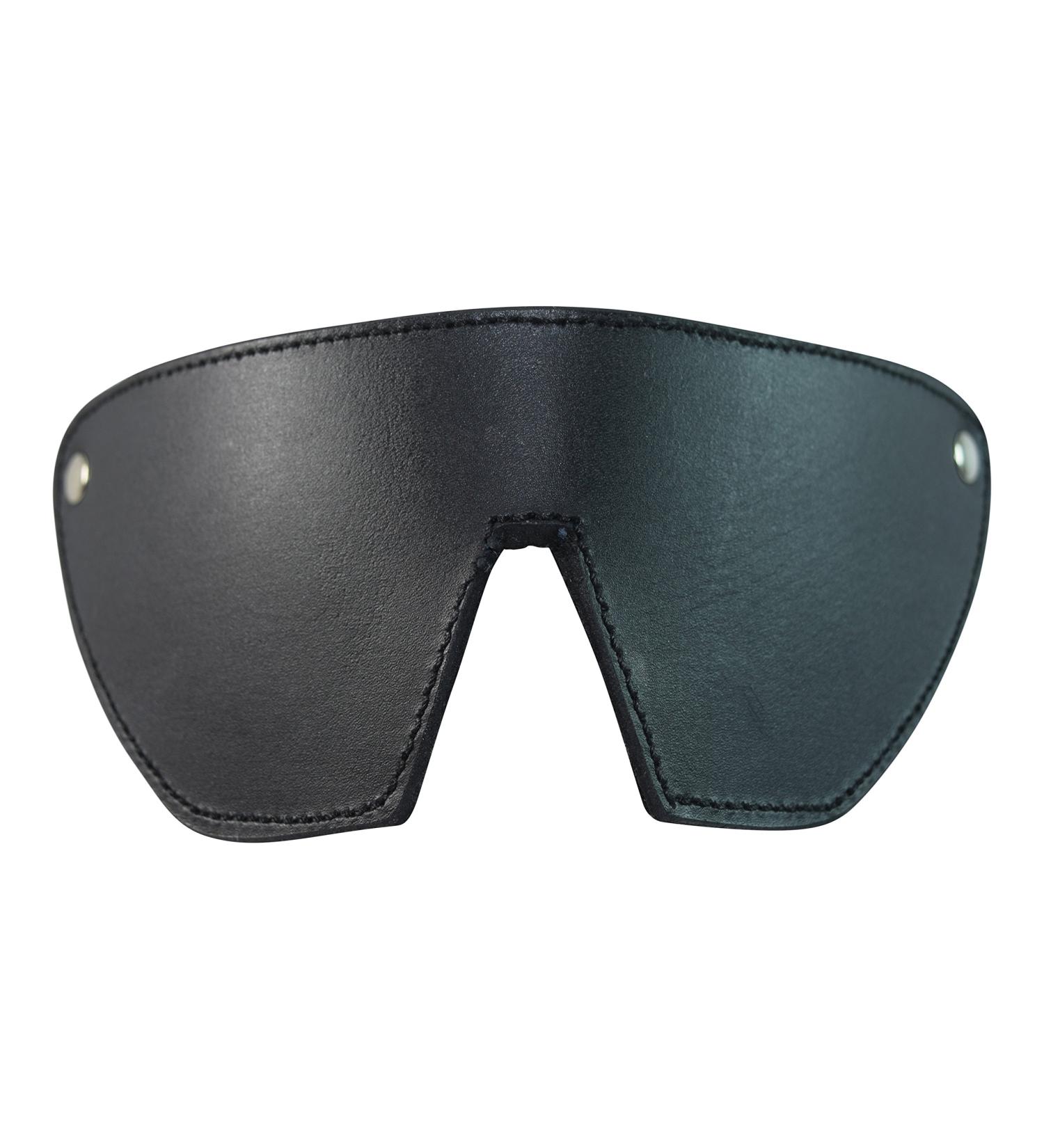 Genuine Leather Fleece-Lined Eye Mask - Luxurious Blindfold for Ultimate Comfort - Buy Online on GoSupps.com