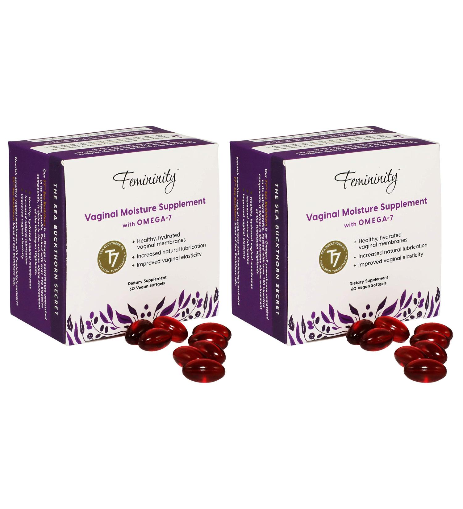 Sibu Restore Femininity - Natural Omega-7 Feminine Moisture Supplement 60 ct (2 Pack) - Buy Online on GoSupps.com