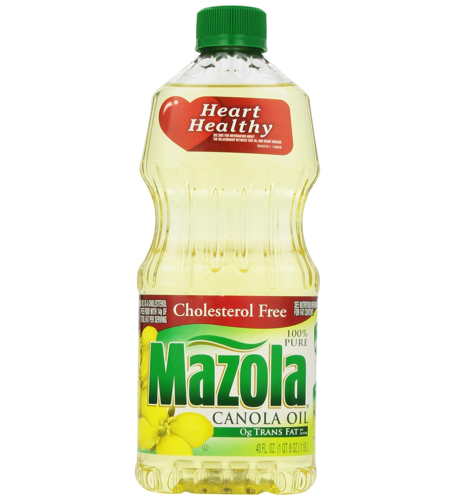 Mazola Canola Oil 40 fl oz - Premium Quality Cooking Oil - Buy Online on GoSupps.com