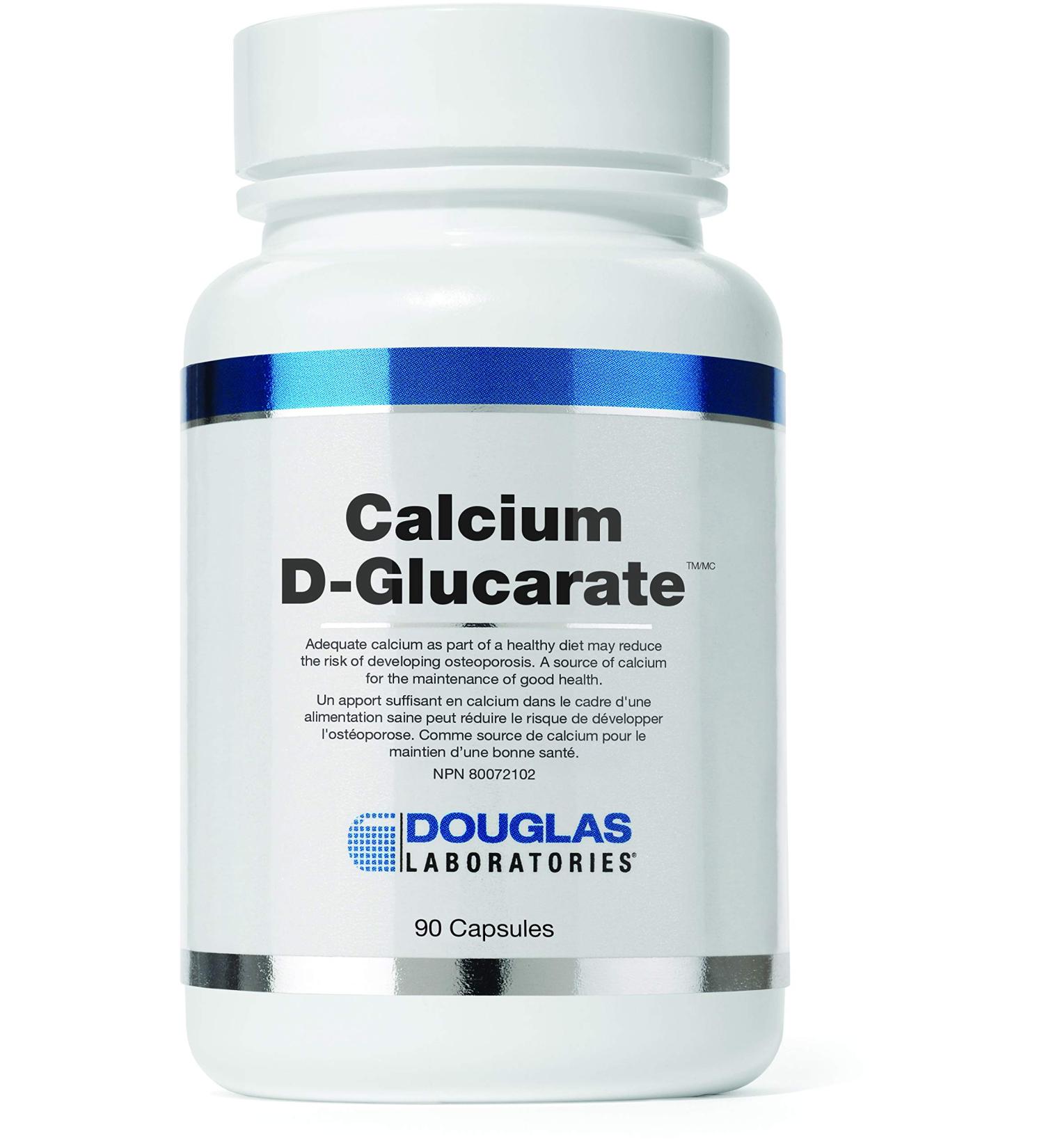 Douglas Laboratories - Calcium D-Glucarate - Supports the Body's Natural Defenses Against Toxins - 90 Capsules - Buy Online on GoSupps.com