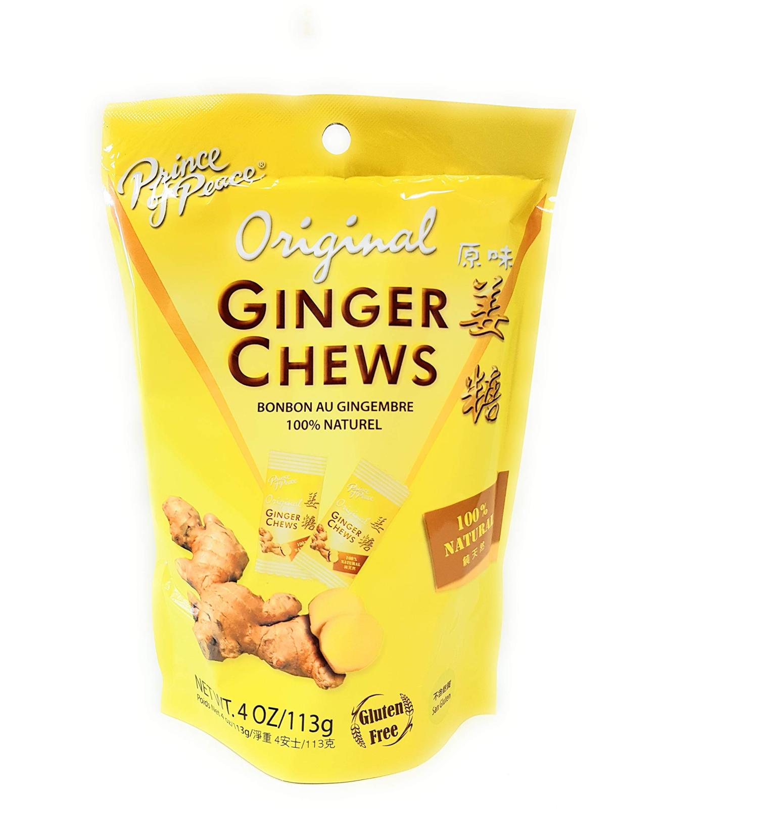 Ginger Chews (3packs) - Delicious Ginger Candies - Soft & Chewy - Buy Online on GoSupps.com